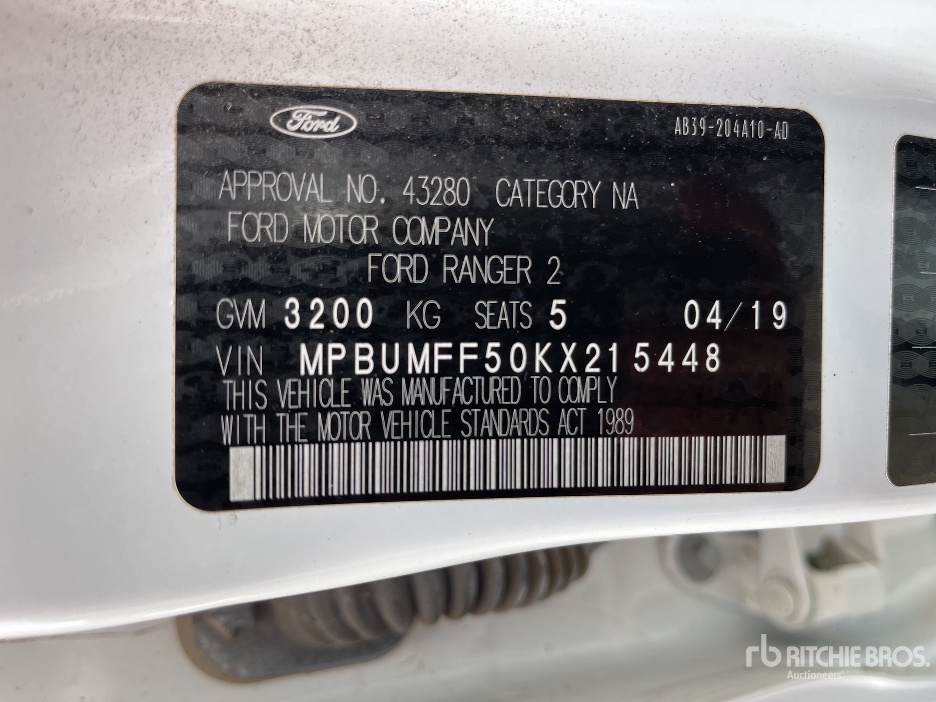 2019 Ford RANGER XLT