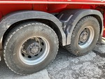 Underbody with Left Rear Drive Tires