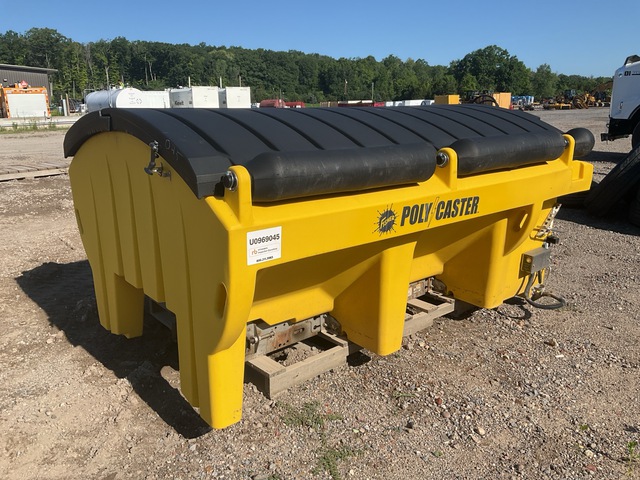 2023 Fisher Poly Caster Electric Salt Spreader - Fits Truck