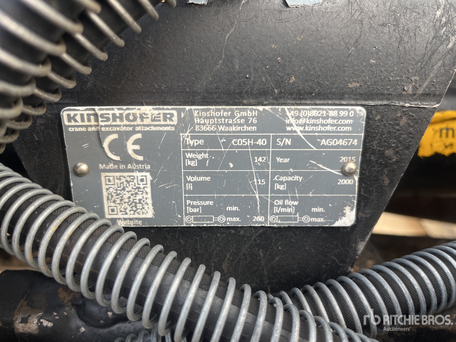 2015 Kinshofer C054-4D