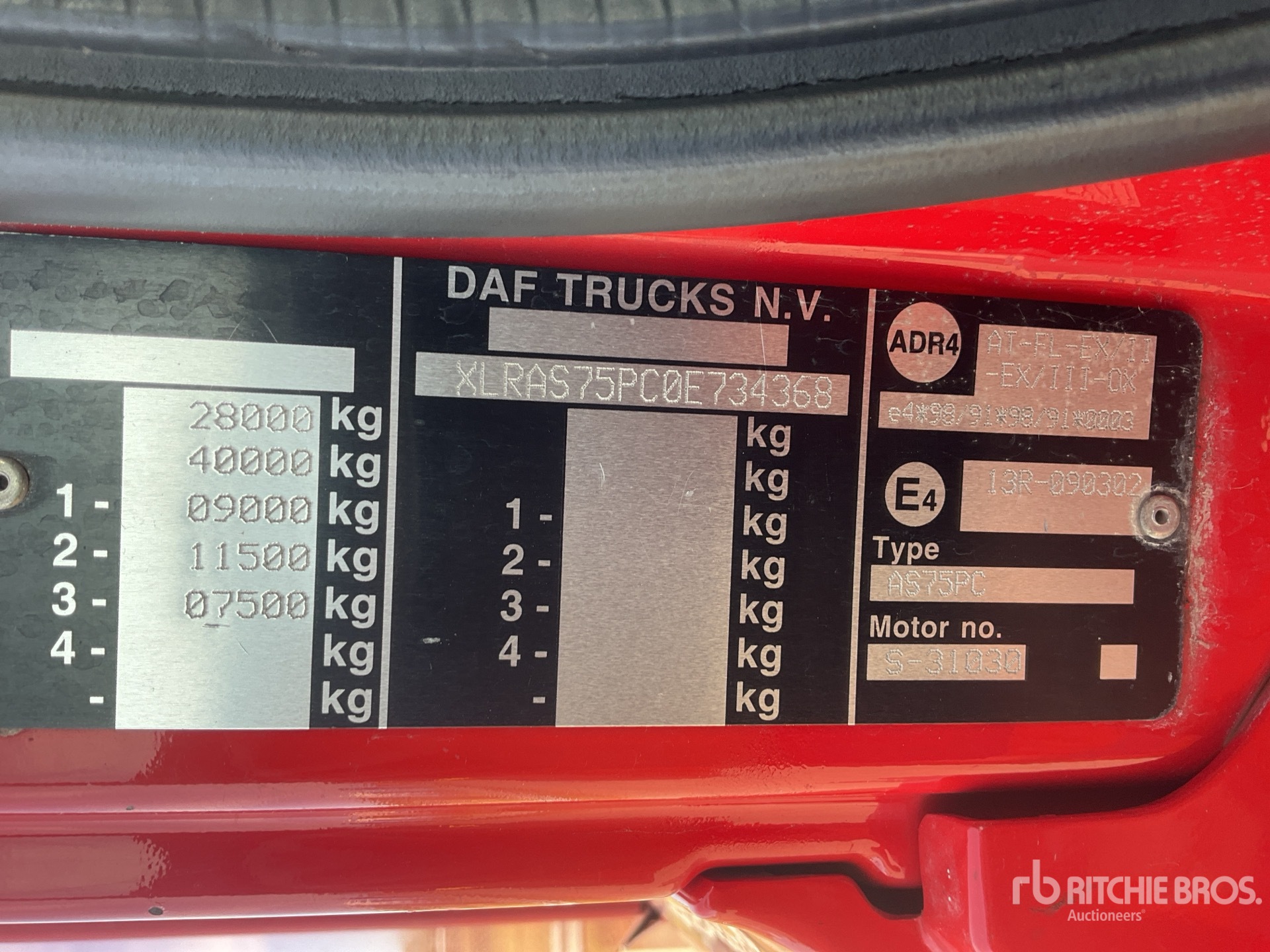 2007 Daf 75.360