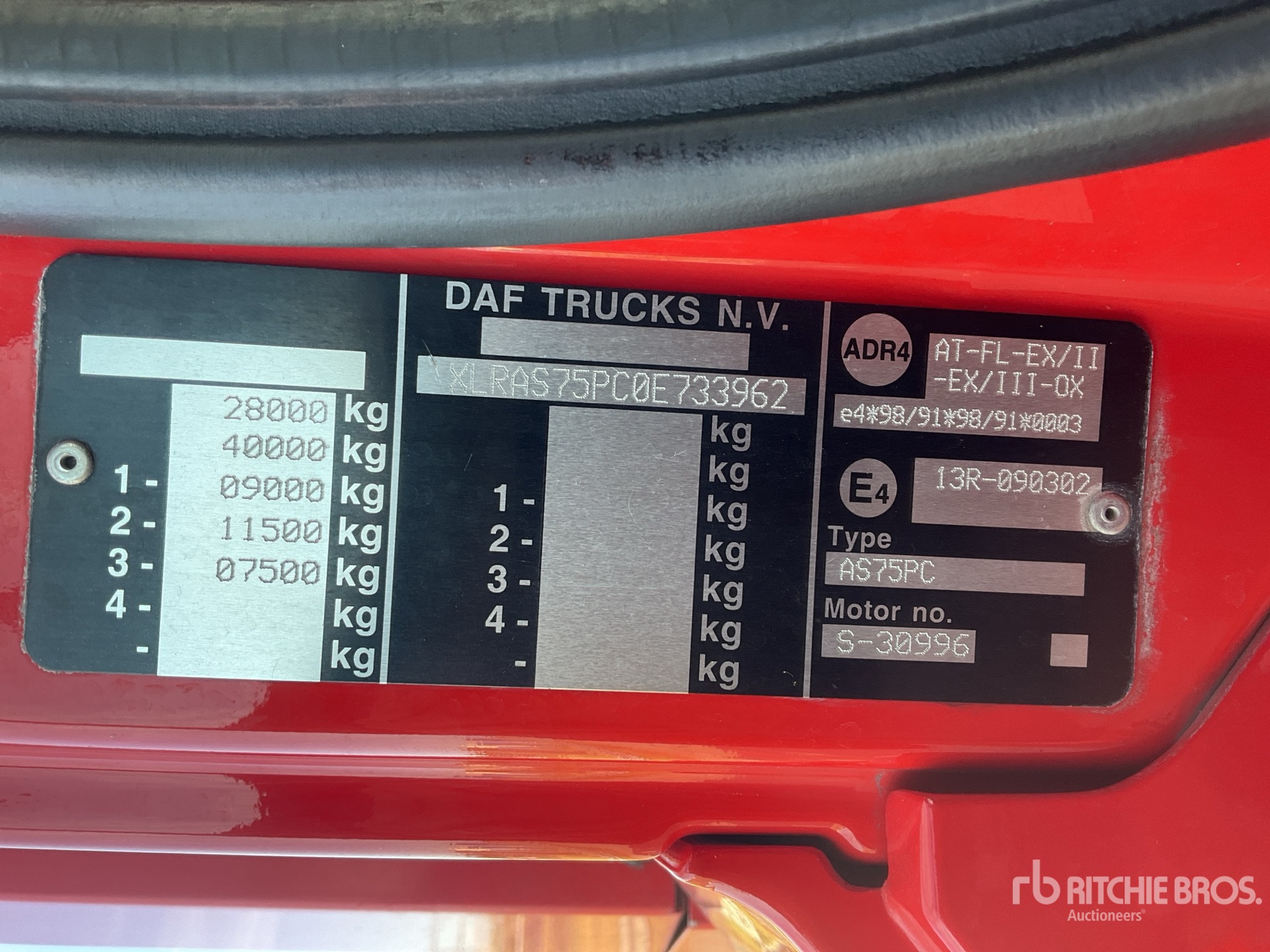 2007 Daf 75.360