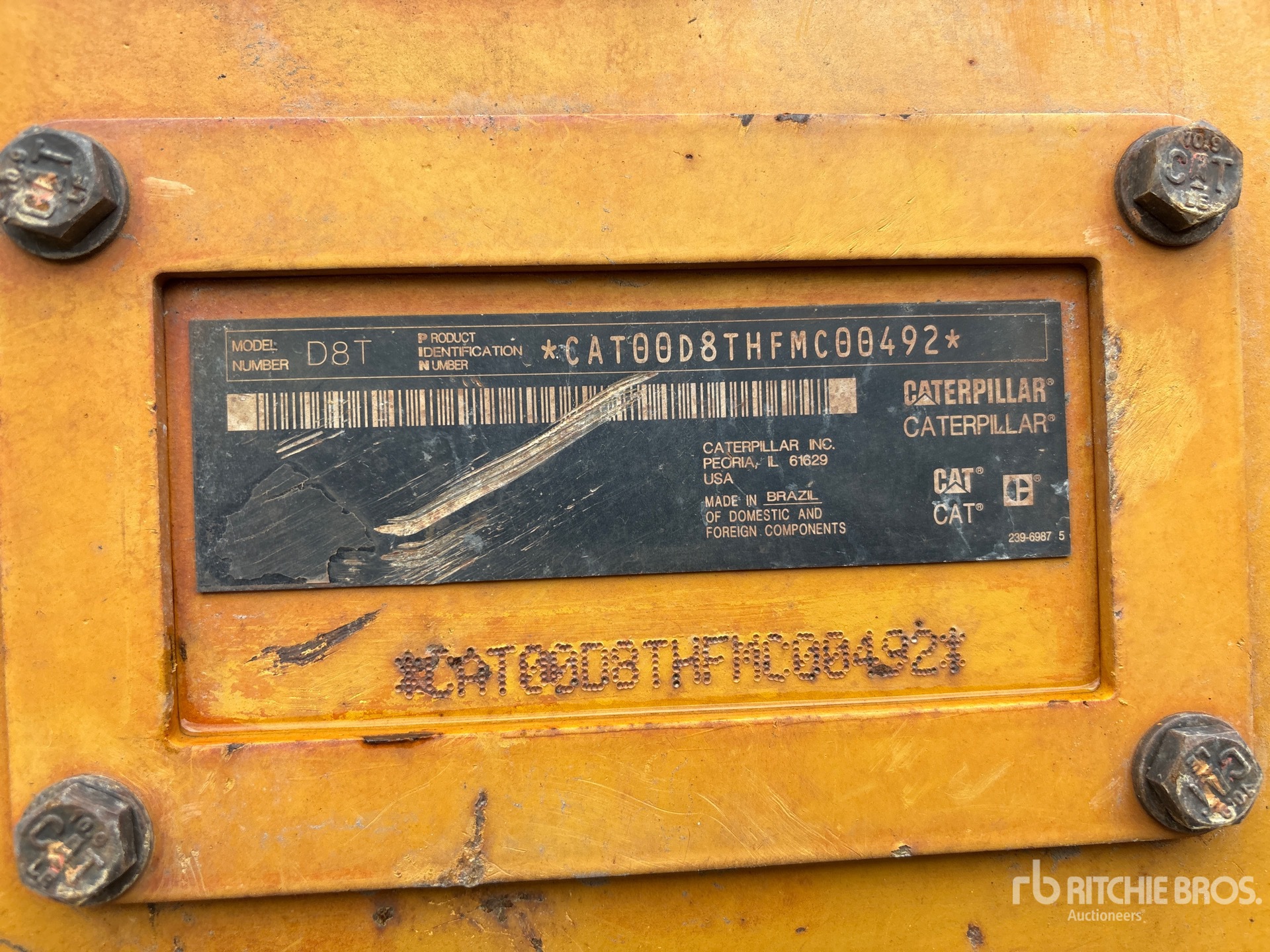 2015 Caterpillar D8T