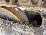 Undercarriage with Left Idler