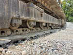 Undercarriage with Left Track Rollers