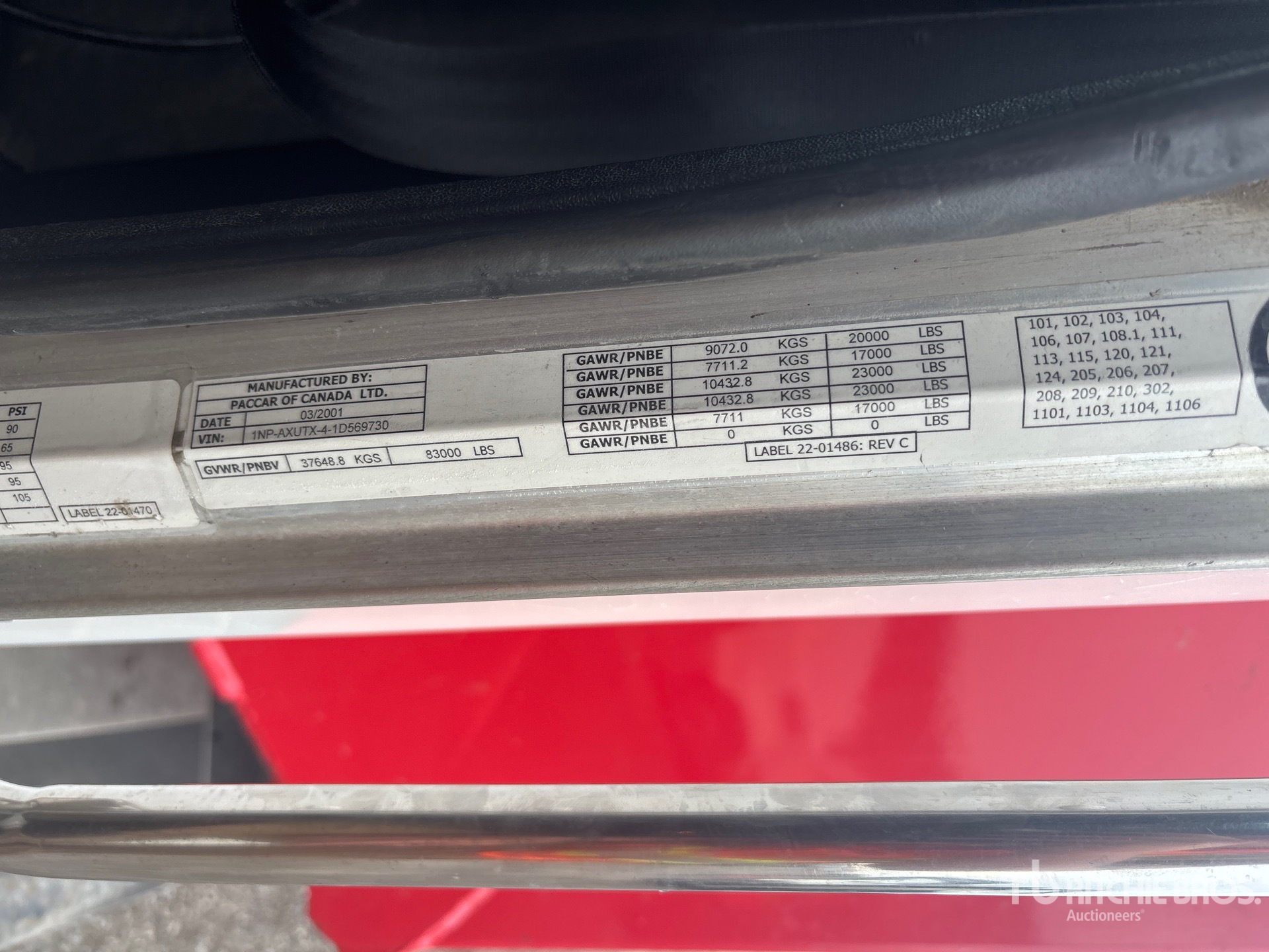 2001 Peterbilt 357