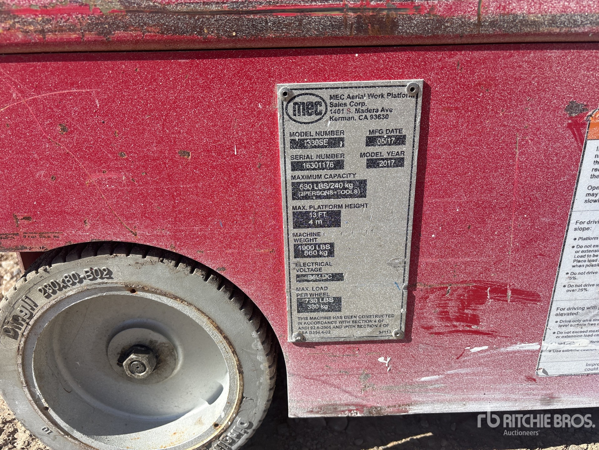 2017 Mec 1330SE