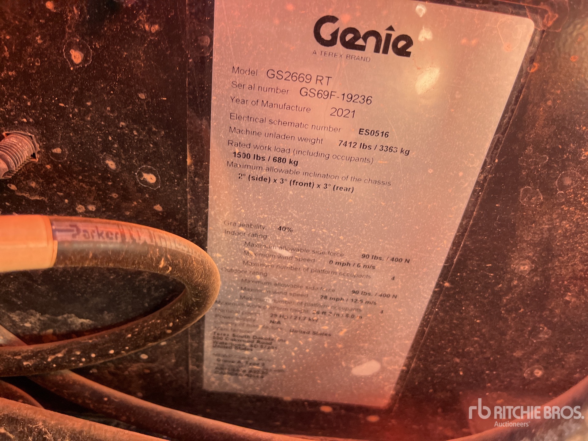 2021 Genie GS2669RT