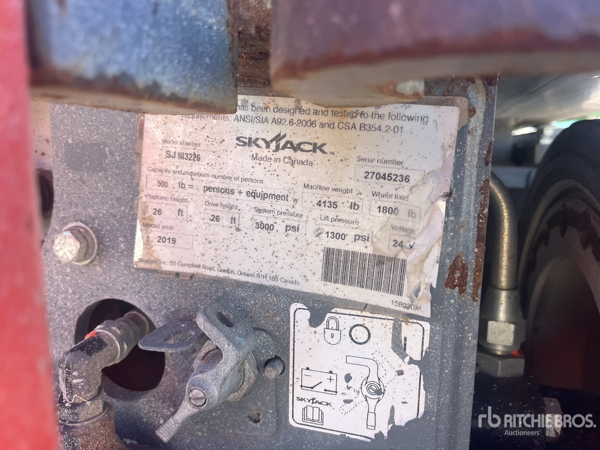 2019 Skyjack SJIII 3226