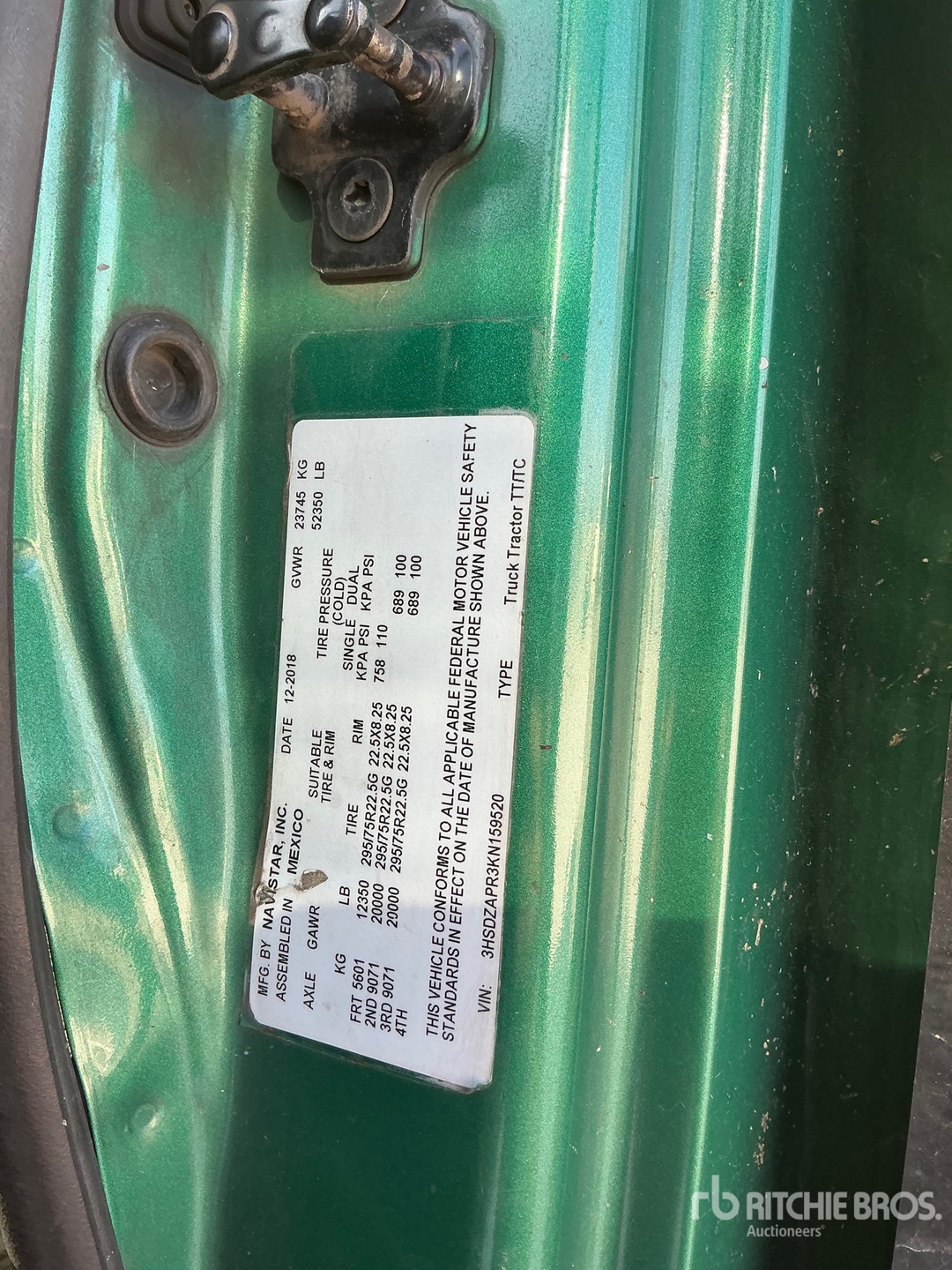 2019 International LT625
