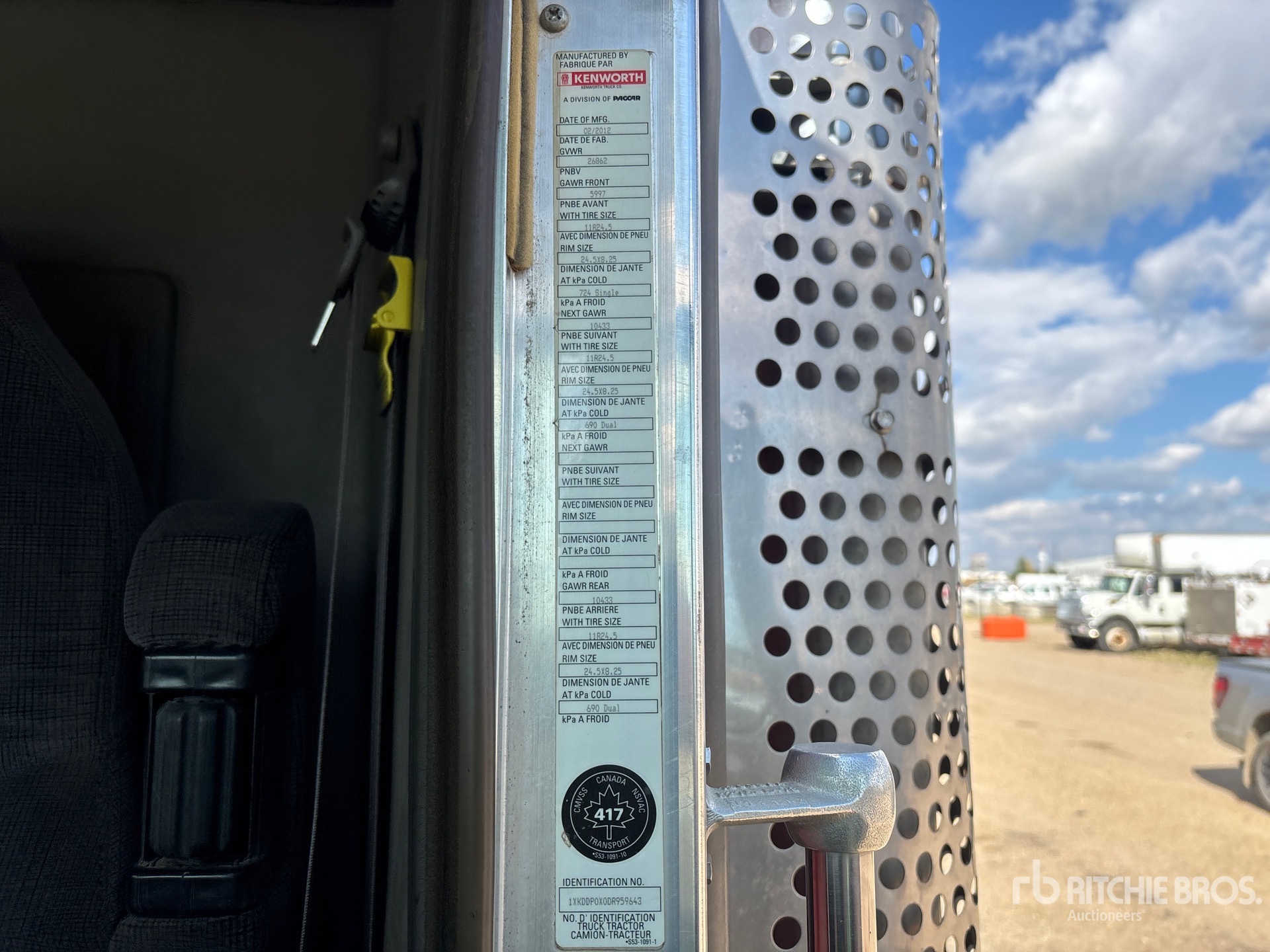 2013 Kenworth T800