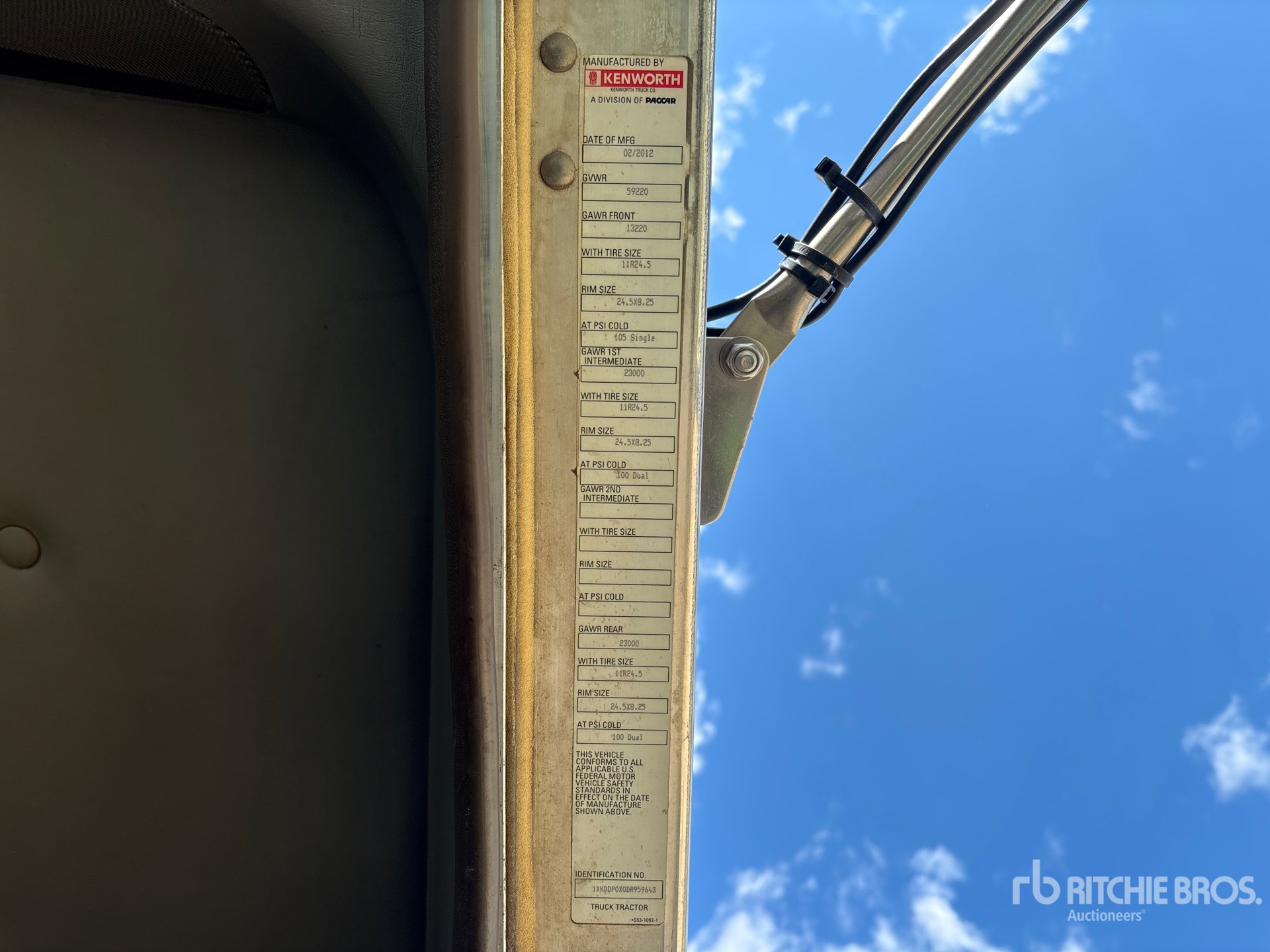 2013 Kenworth T800