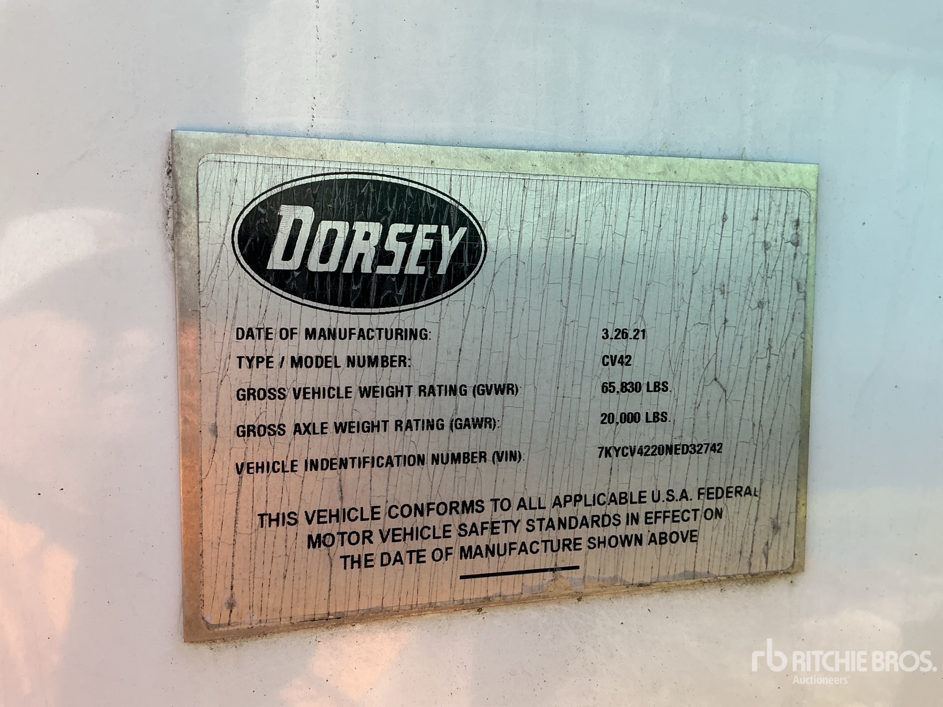 2022 Dorsey CV42