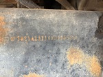 General Appearance with Frame Stamp Serial Number/VIN Photo
