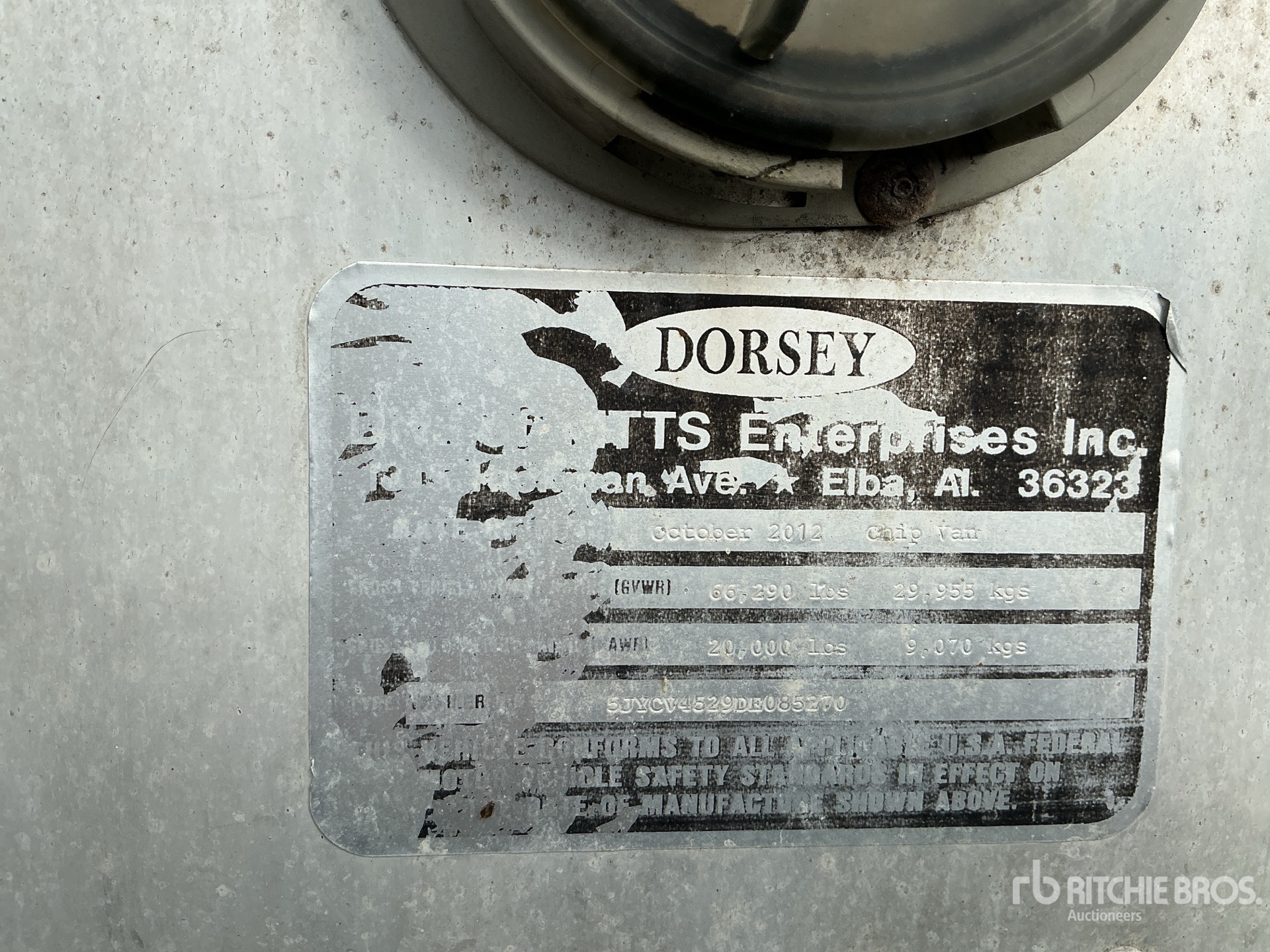2013 Dorsey CV45