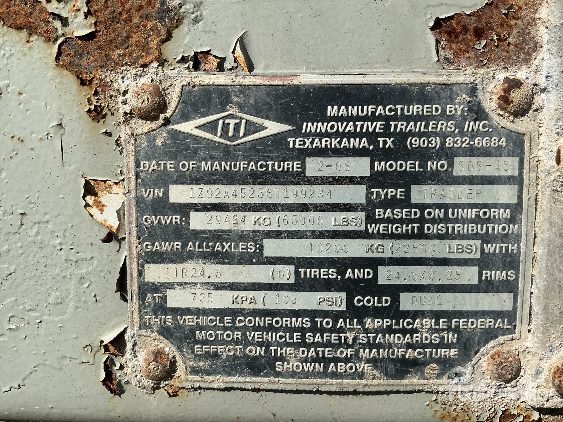2006 Innovative SDS-45