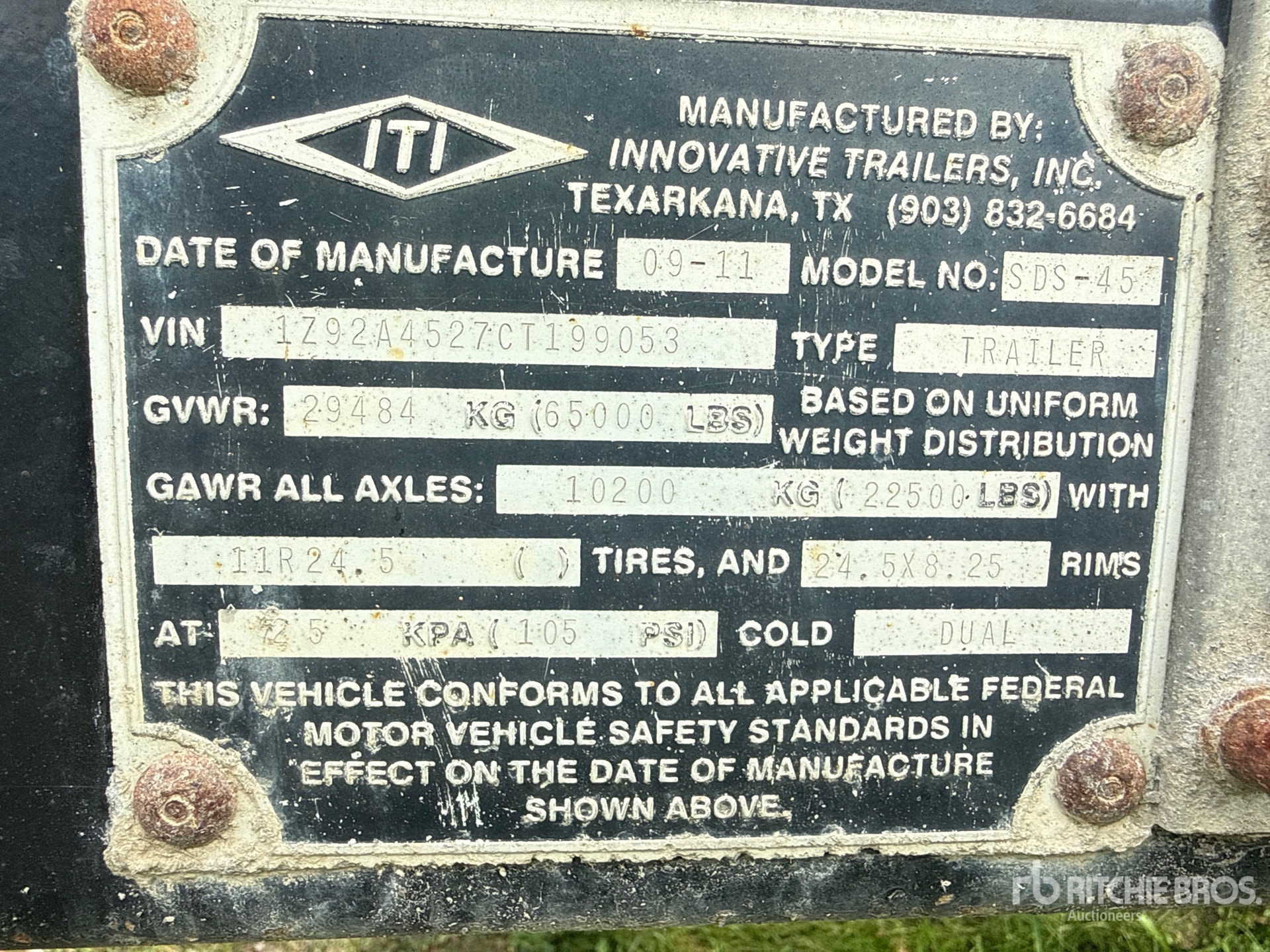 2012 Innovative SDS-45