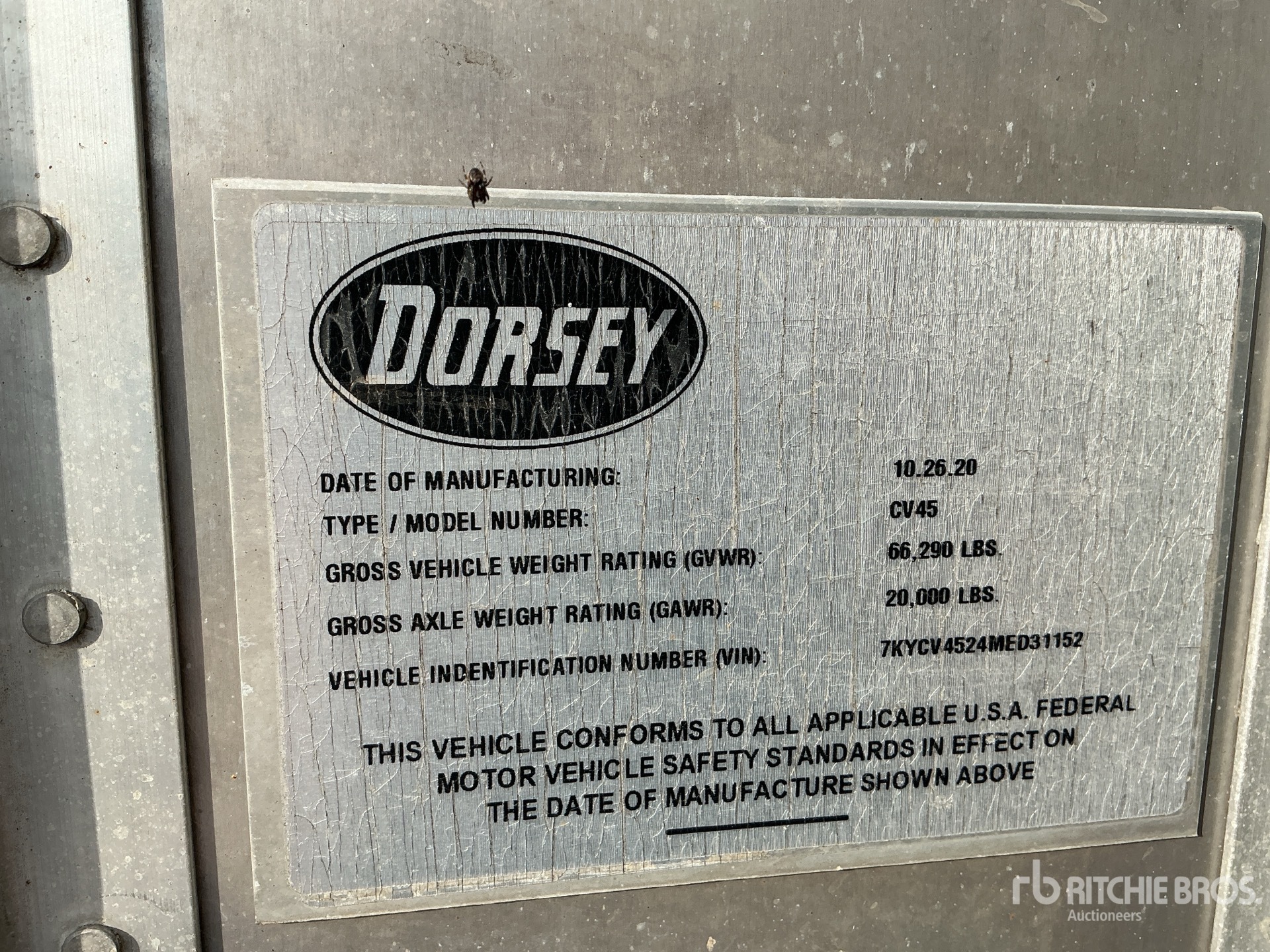 2021 Dorsey CV45