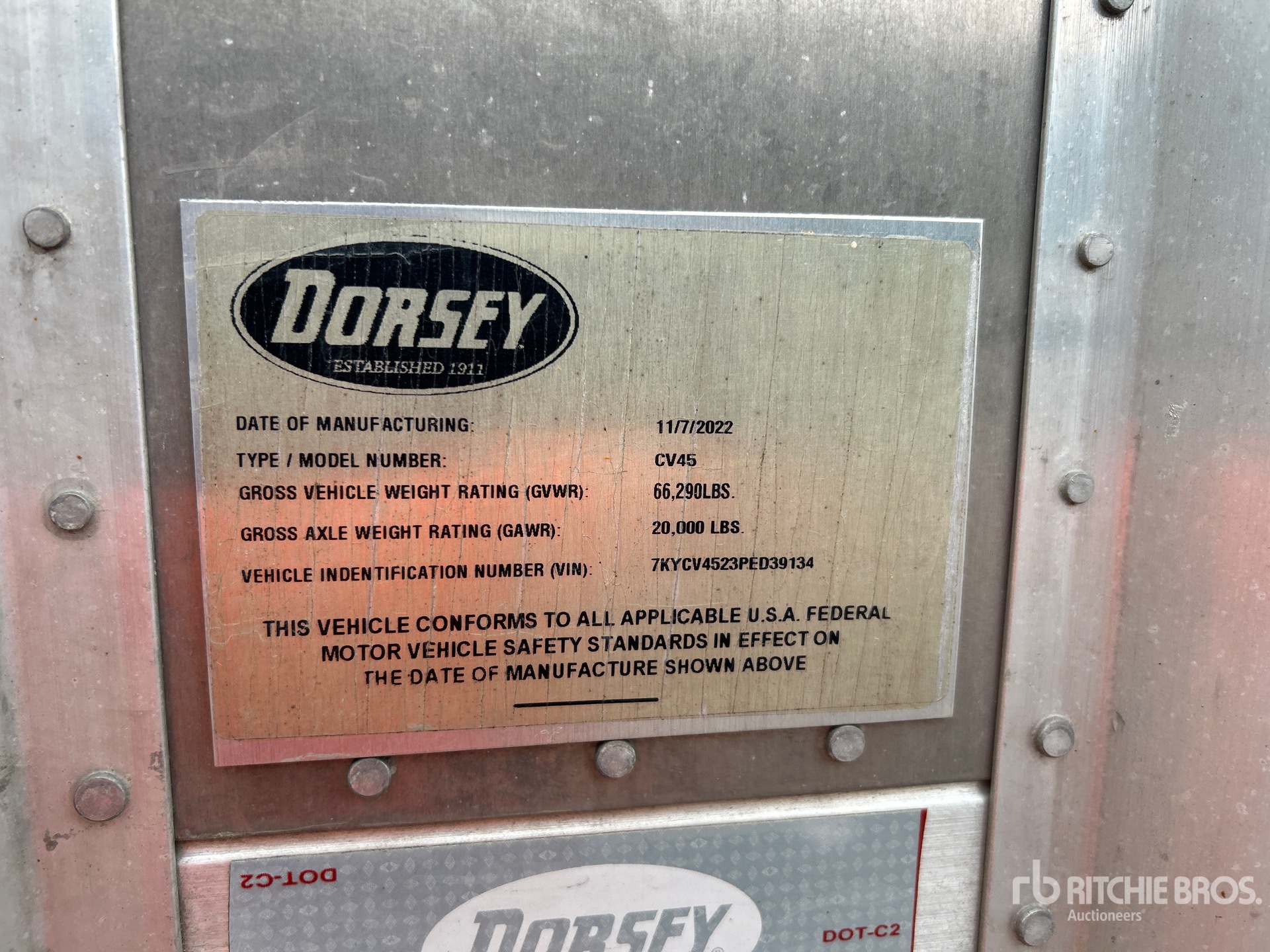 2023 Dorsey CV45