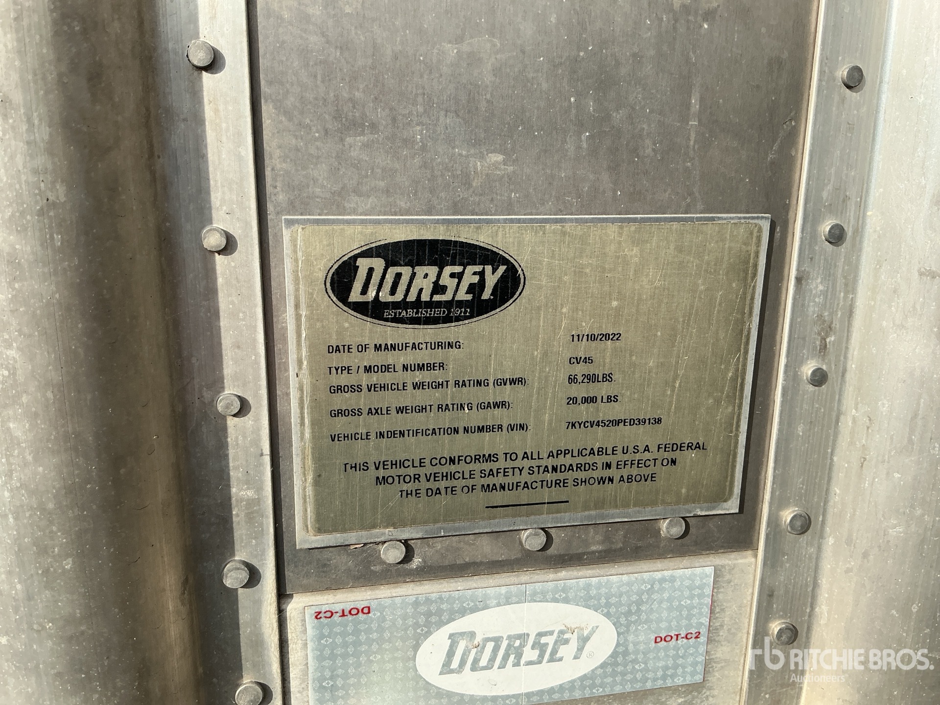 2023 Dorsey CV45