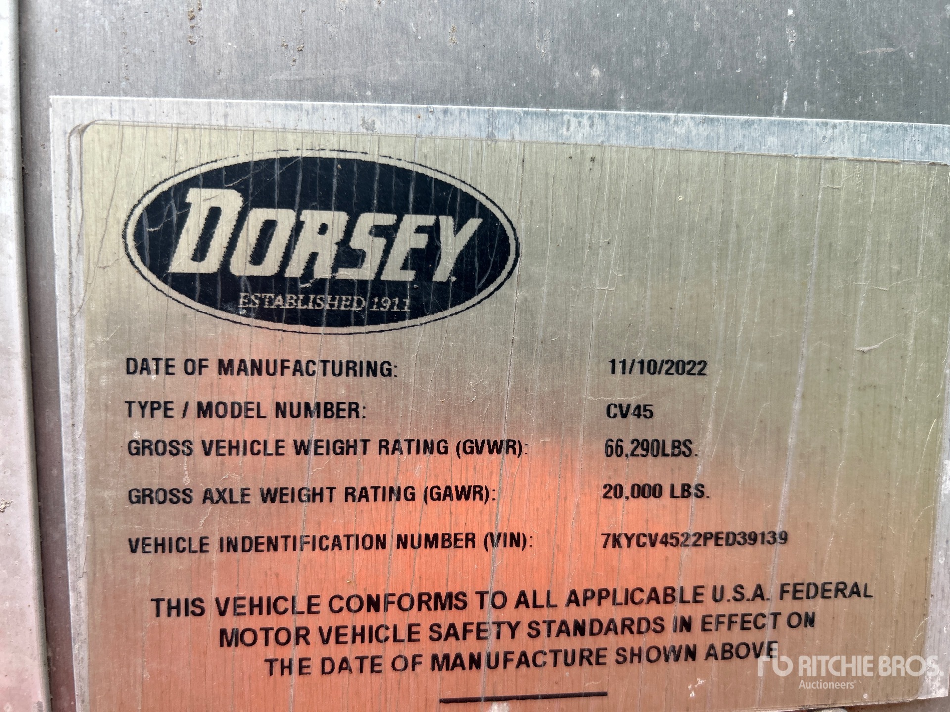 2023 Dorsey CV45