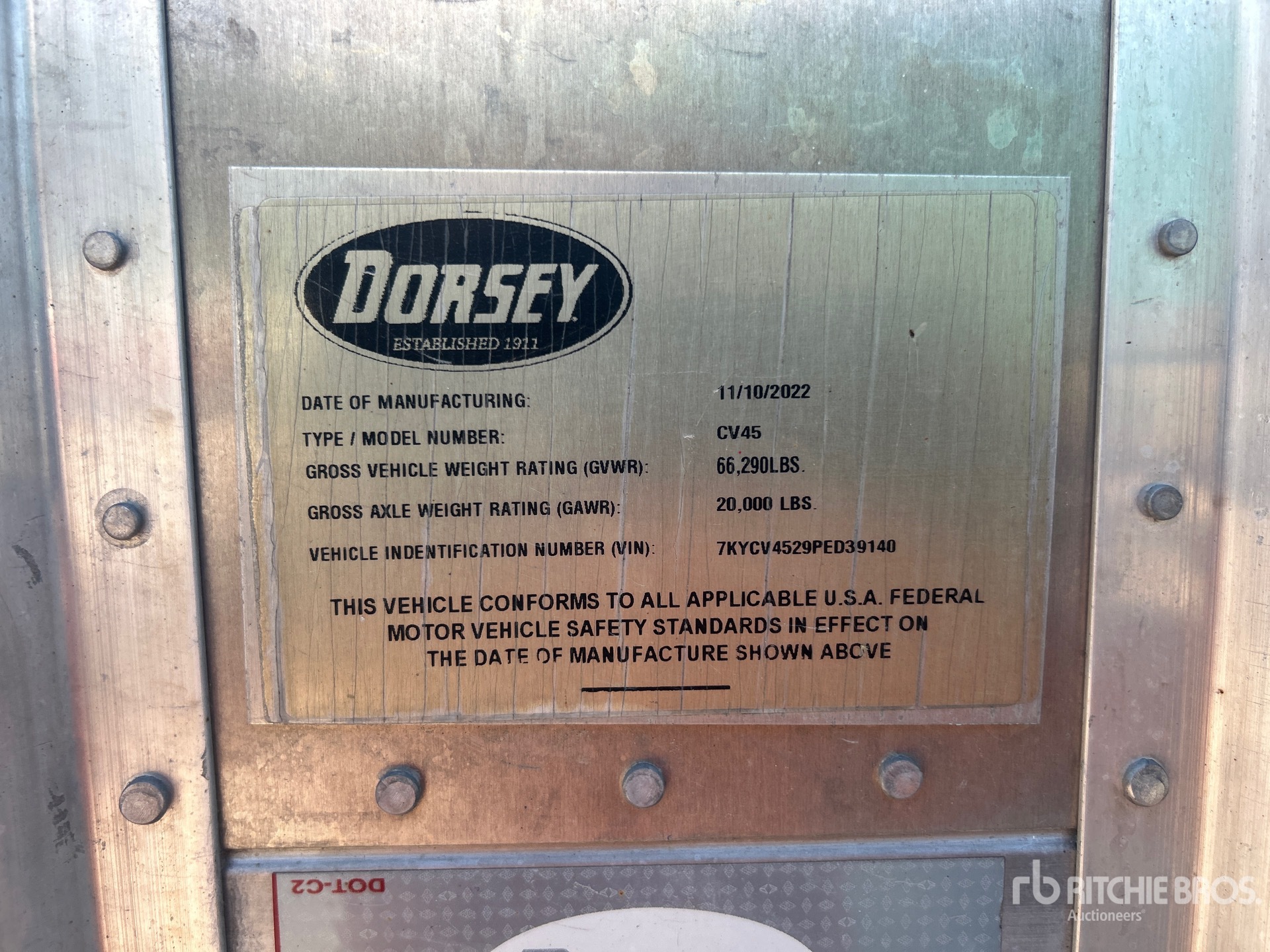 2023 Dorsey CV45