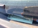 General Appearance with Frame Stamp Serial Number/VIN Photo
