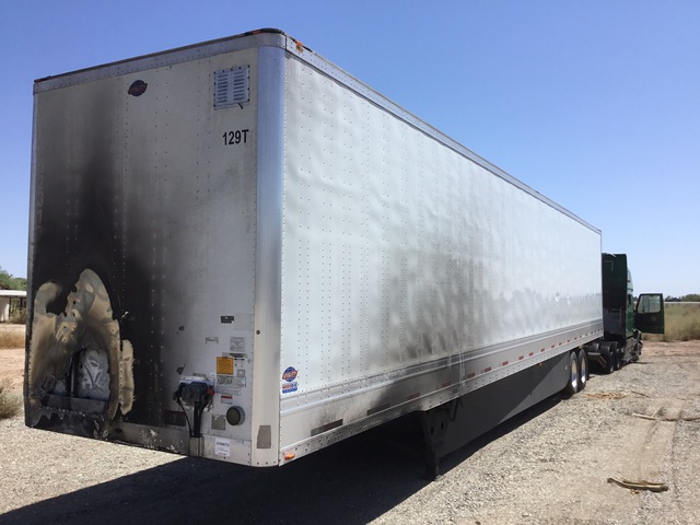 2022 Utility VS2DX 53 ft T/A Van Trailer (Inoperable)