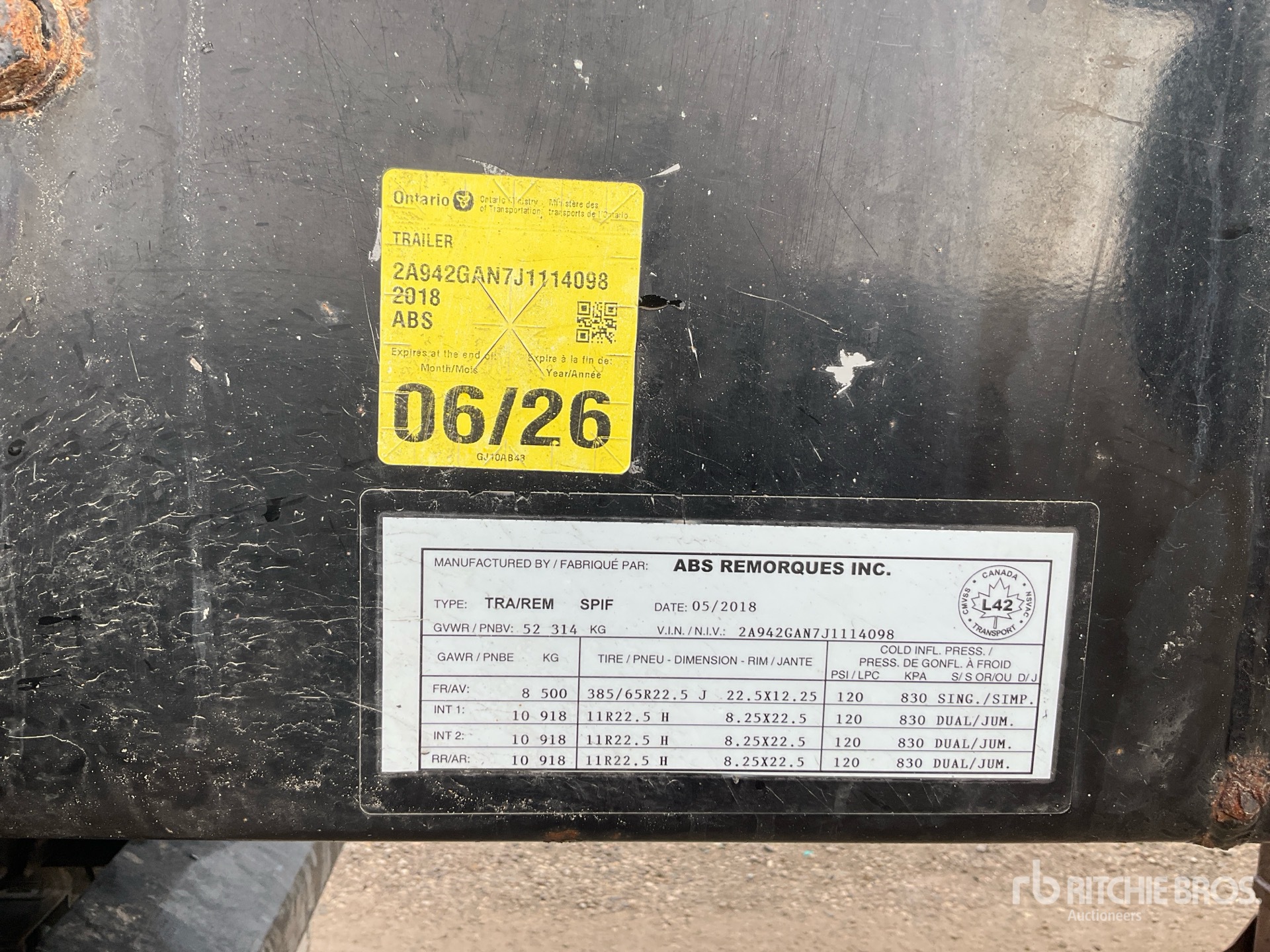 2018 ABS R6535H