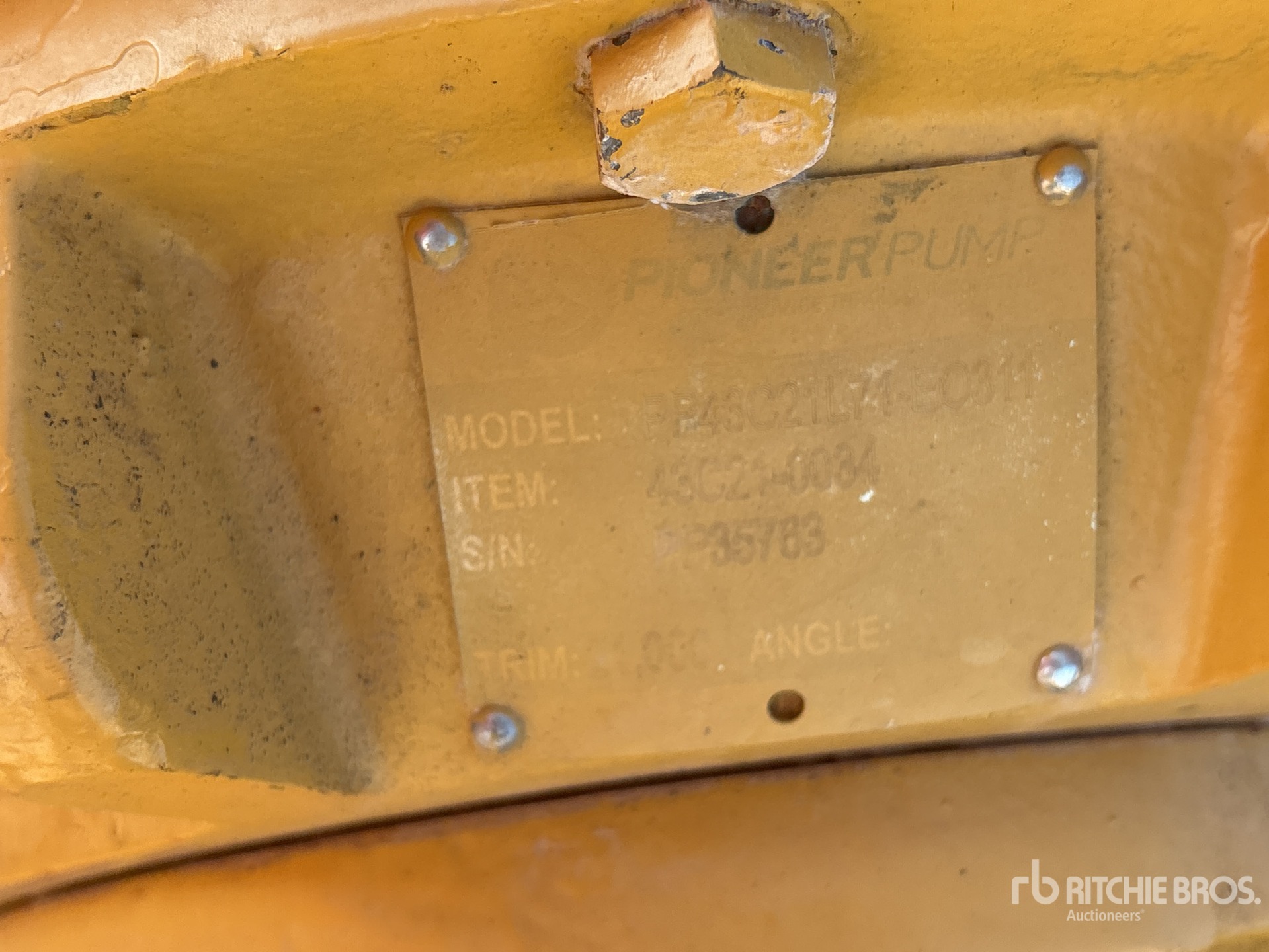 Pioneer Pump PP43C21L71