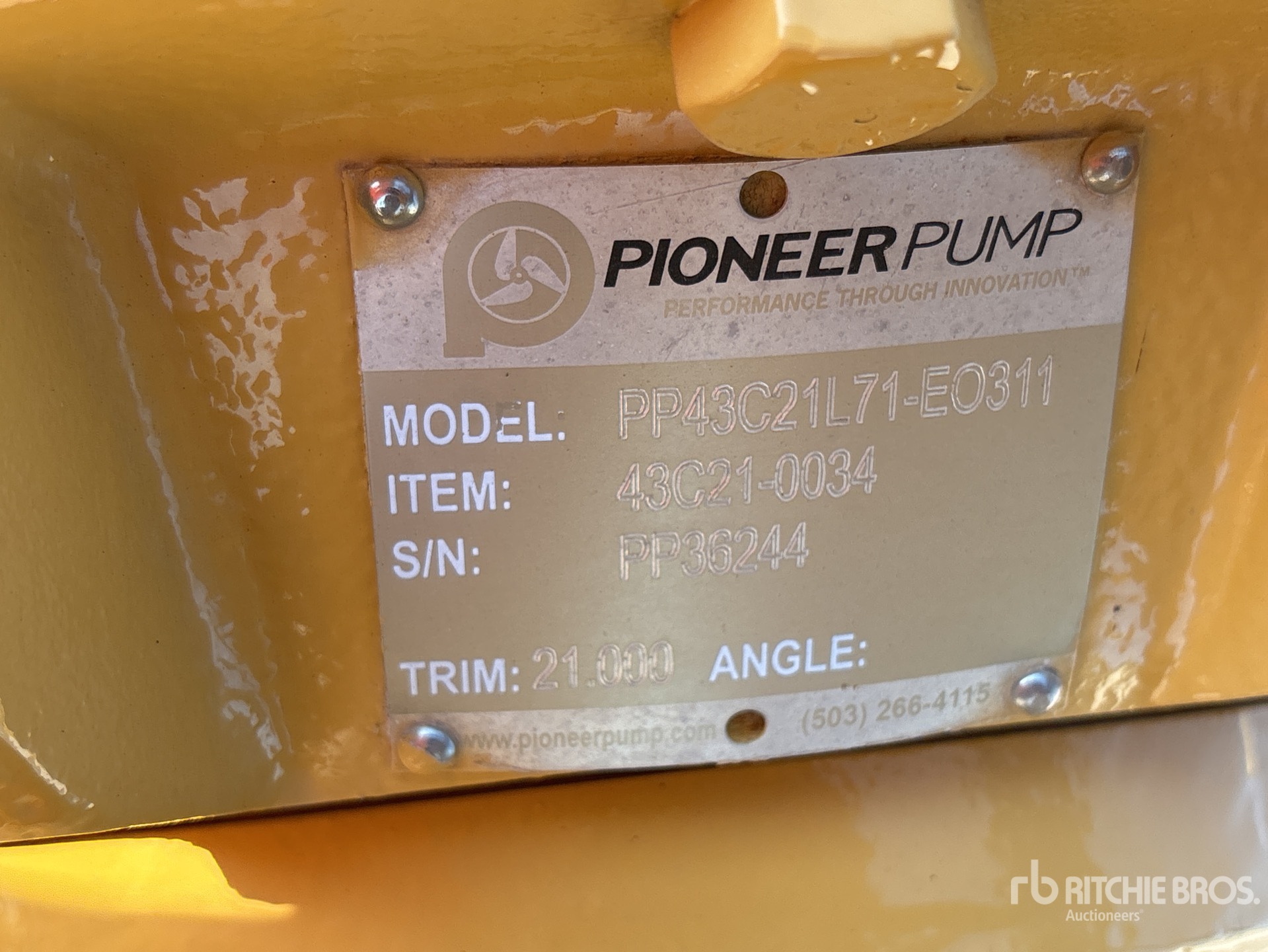Pioneer Pump PP43C21L71
