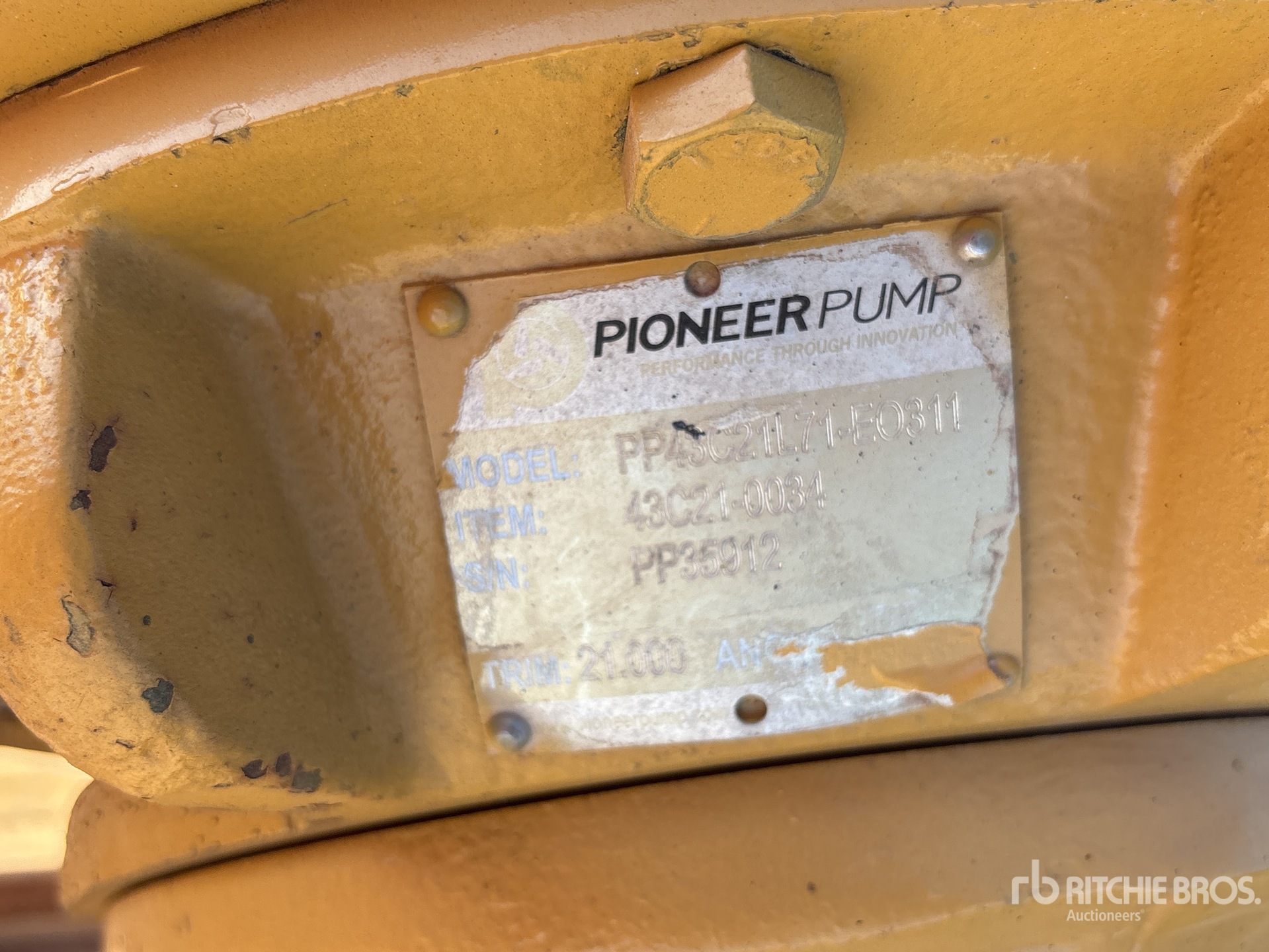 Pioneer Pump PP43C21L71