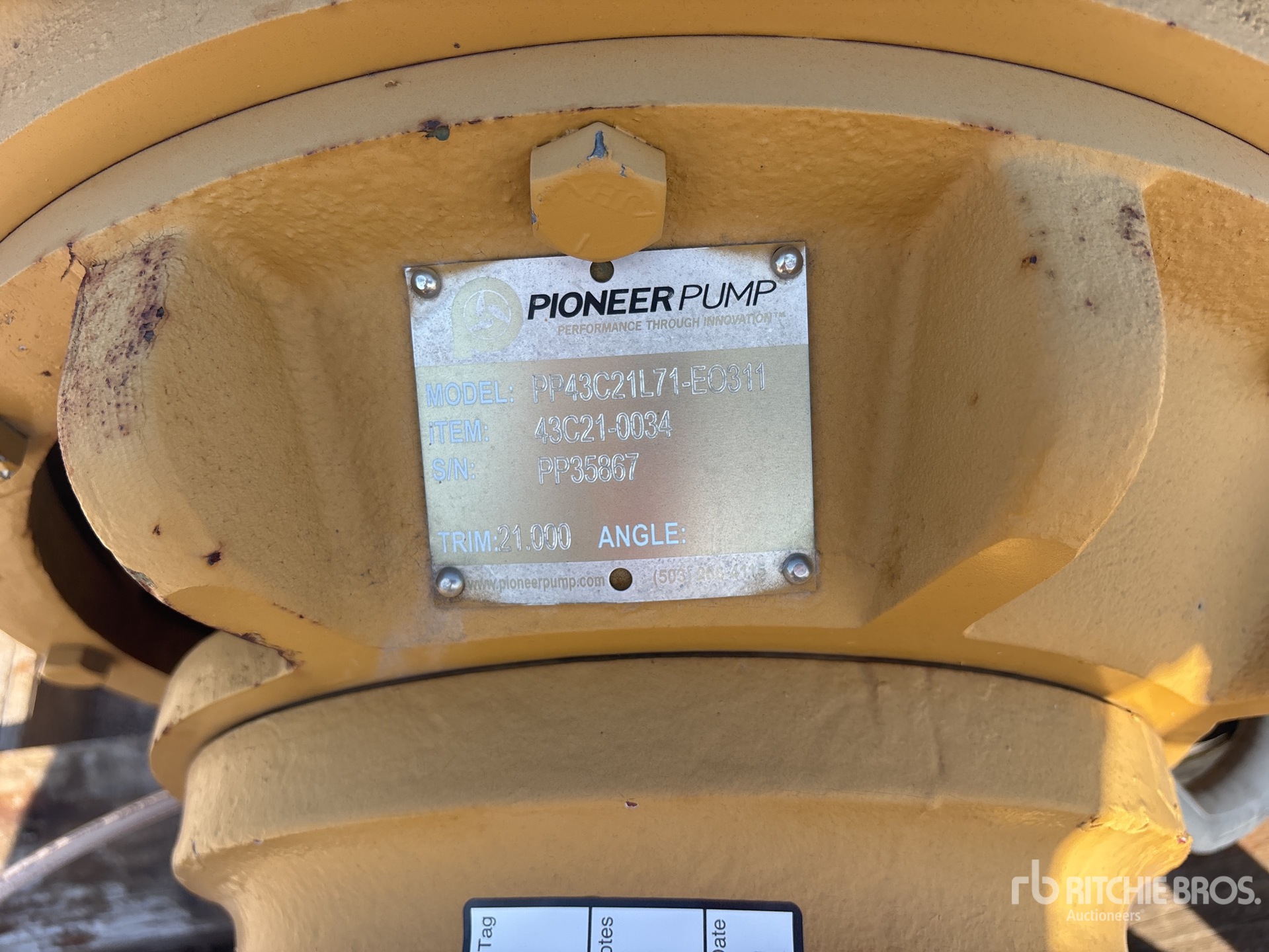 Pioneer Pump PP43C21L71