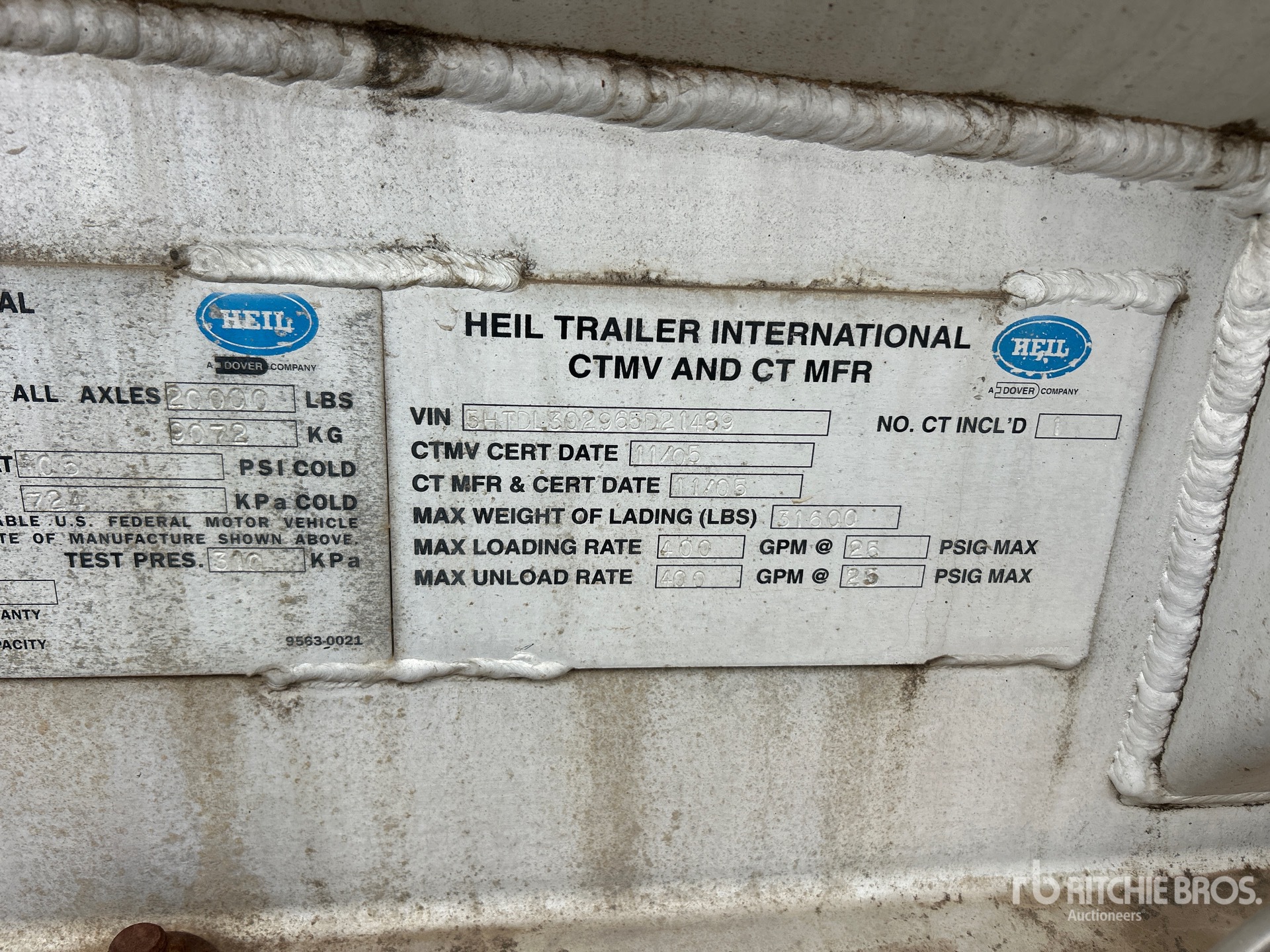 2006 Heil T/A