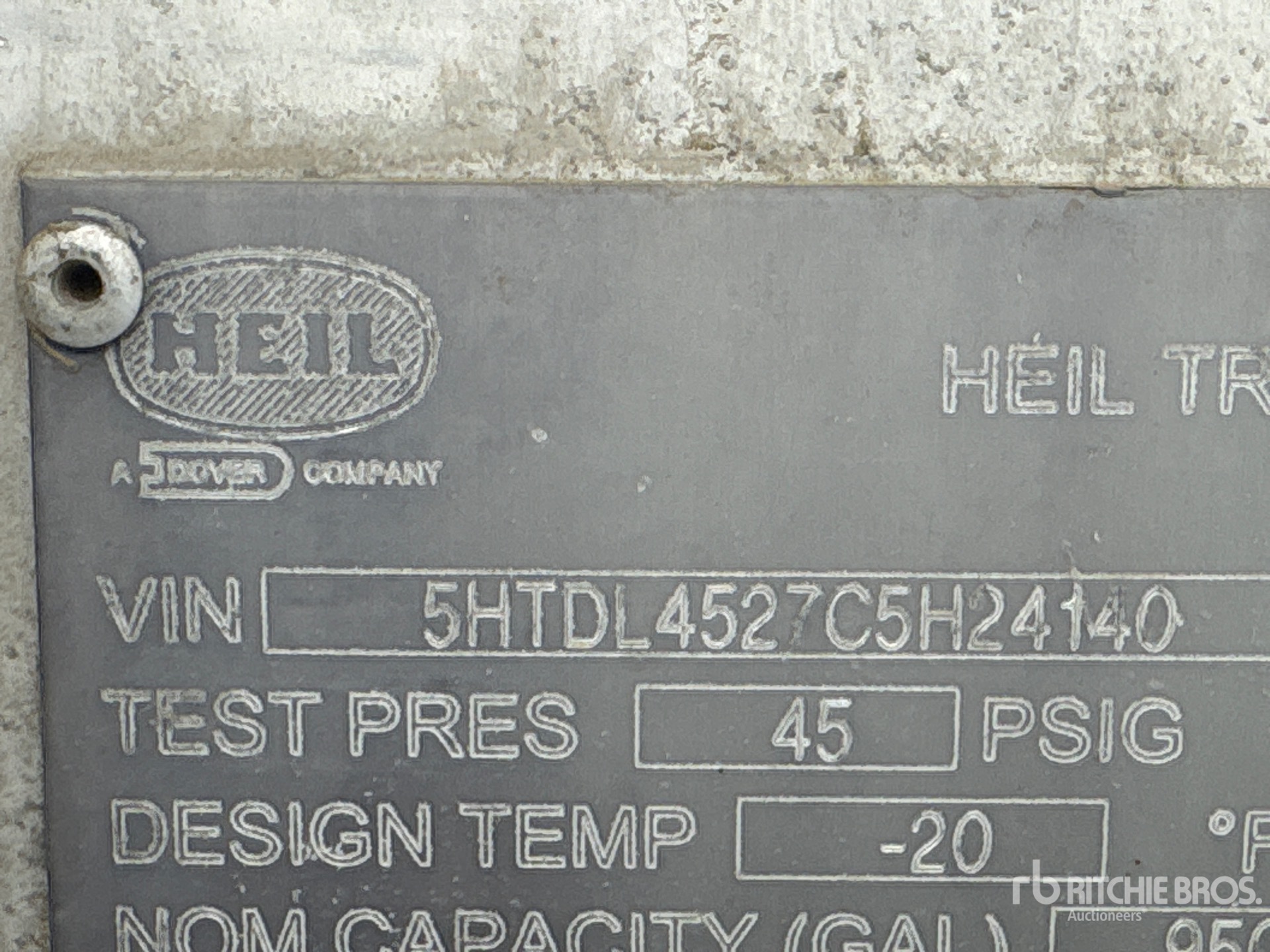 2012 Heil T/A