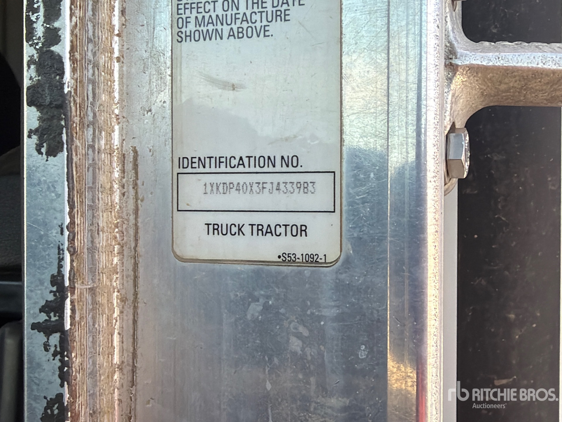 2015 Kenworth T800