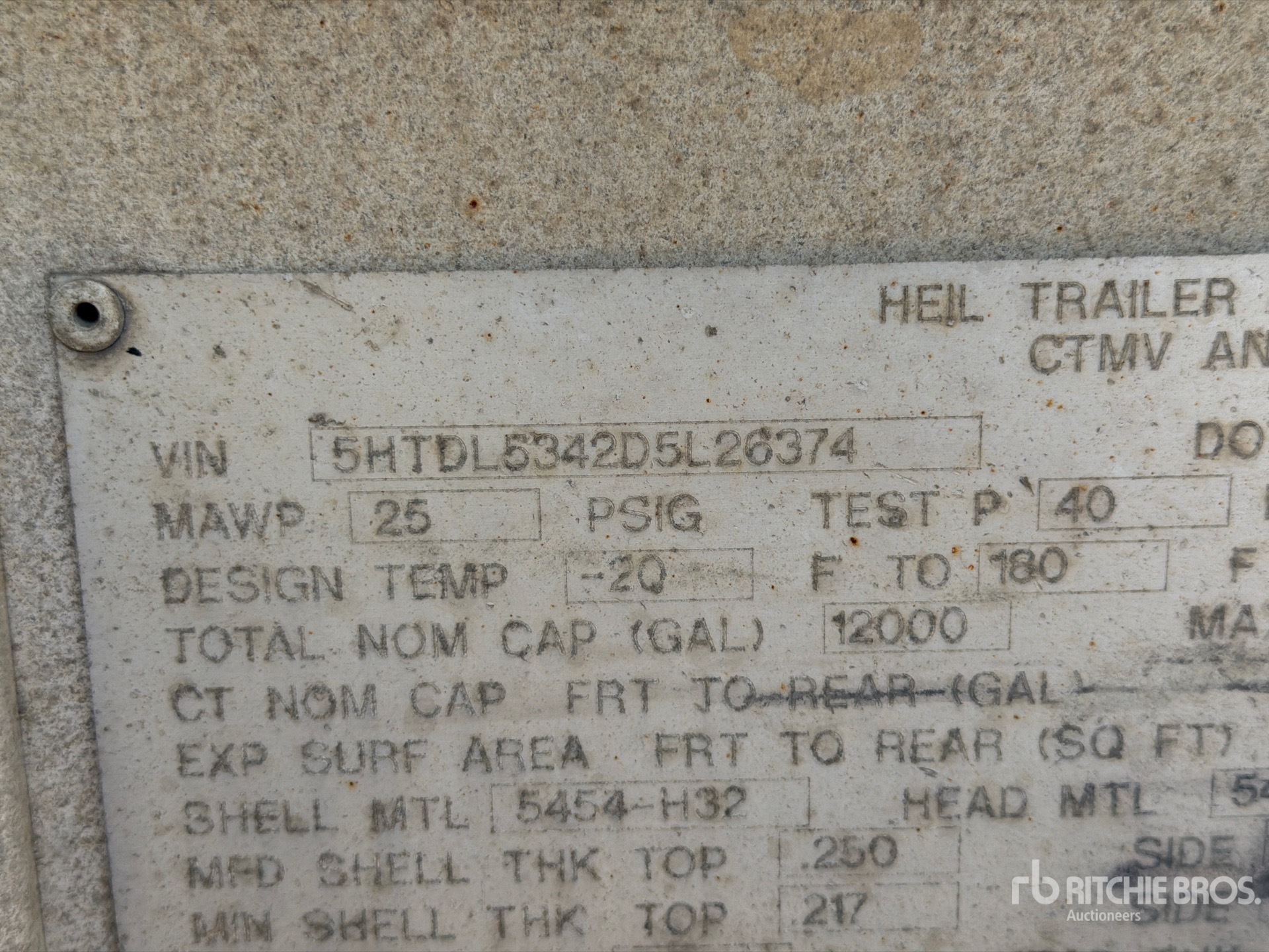 2013 Heil 12000 CFT QUAD/A (INOPERABLE)