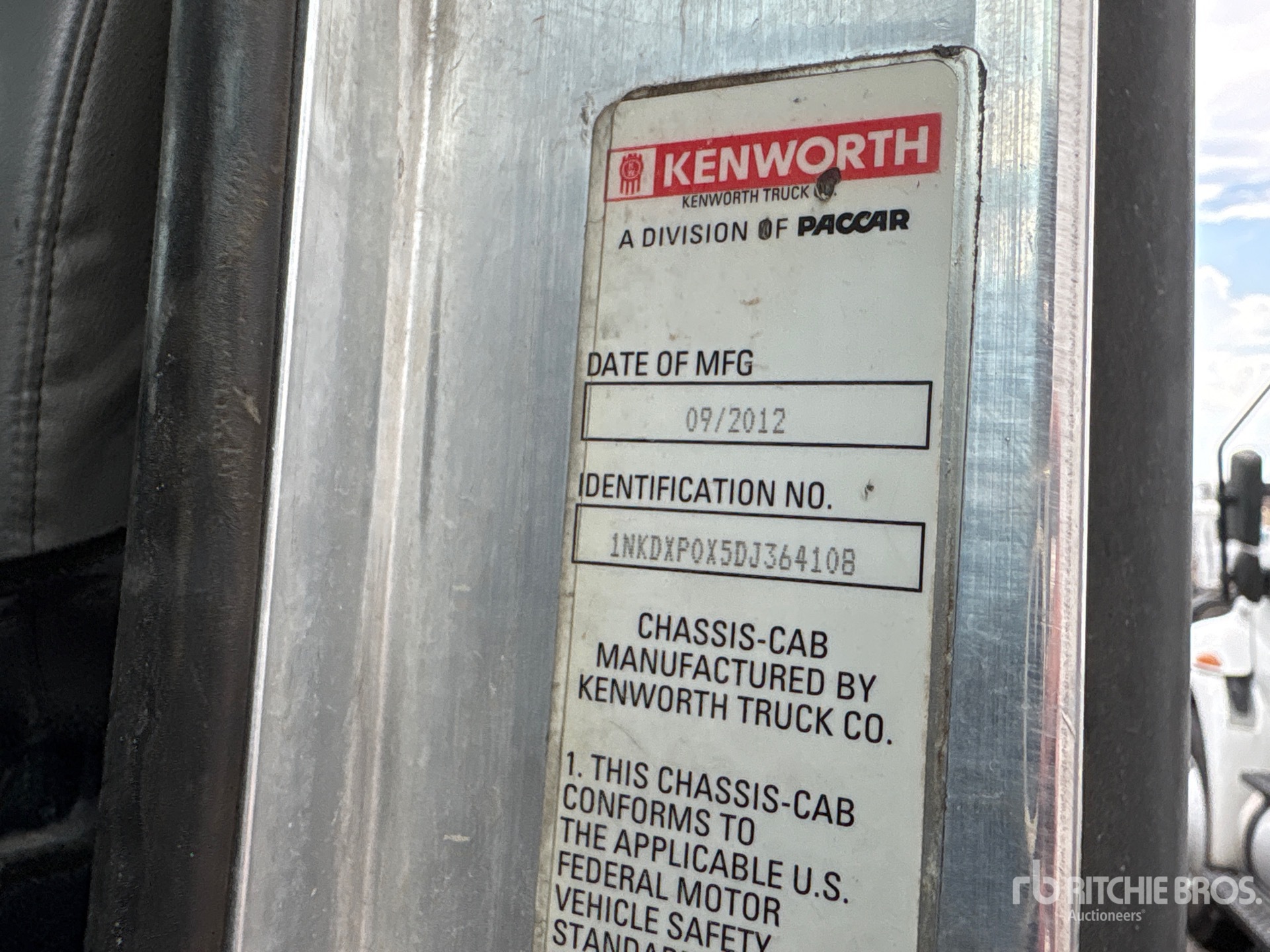 2013 Kenworth T800