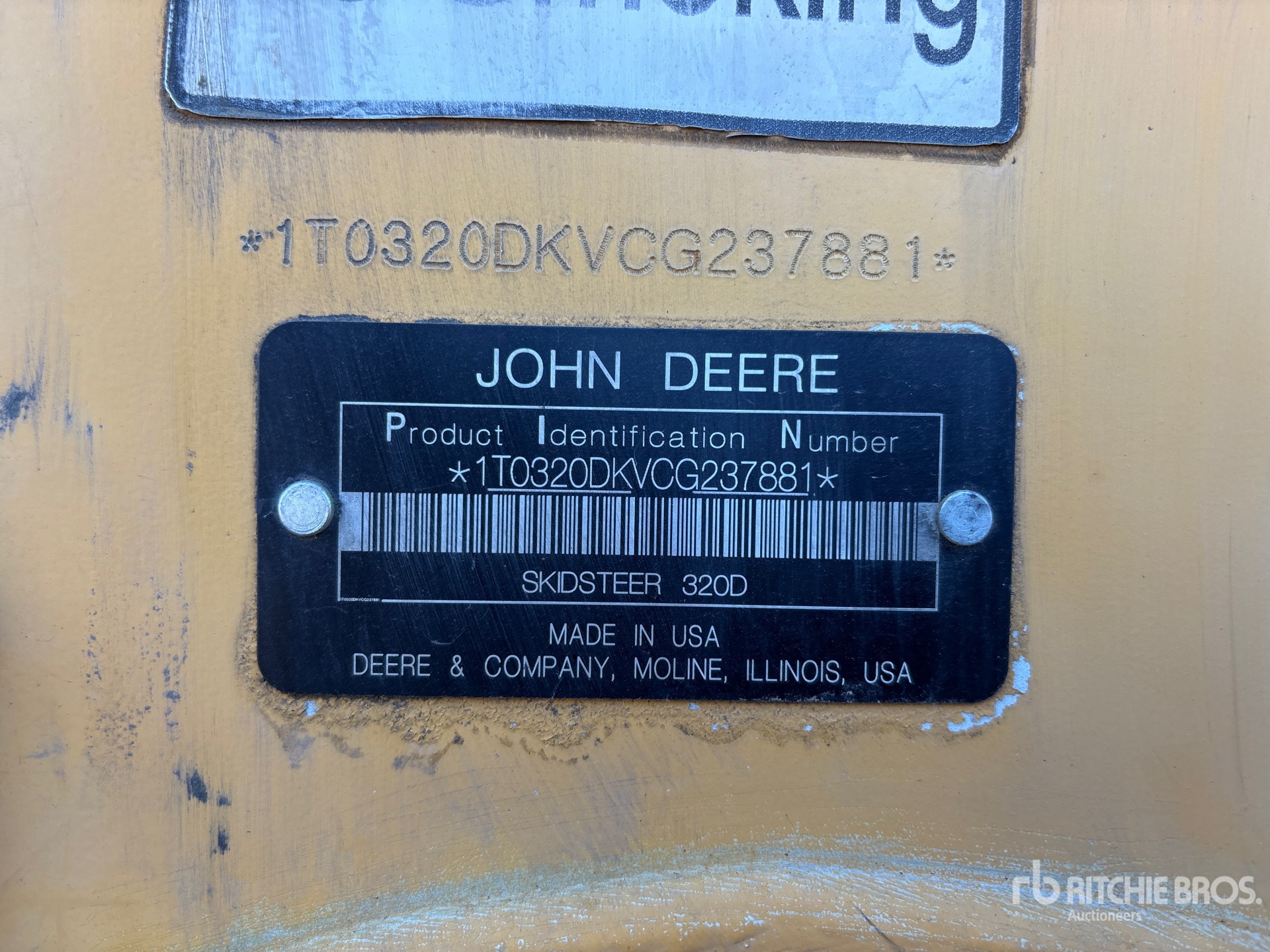 2013 John Deere 320D