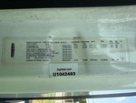General Appearance with Motor Vehicle Safety Standards Label
