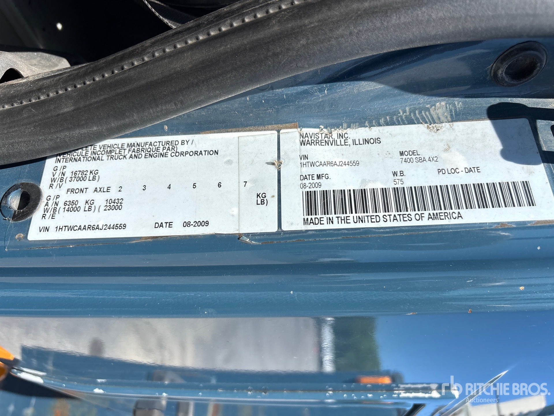 2010 International 7400 SBA