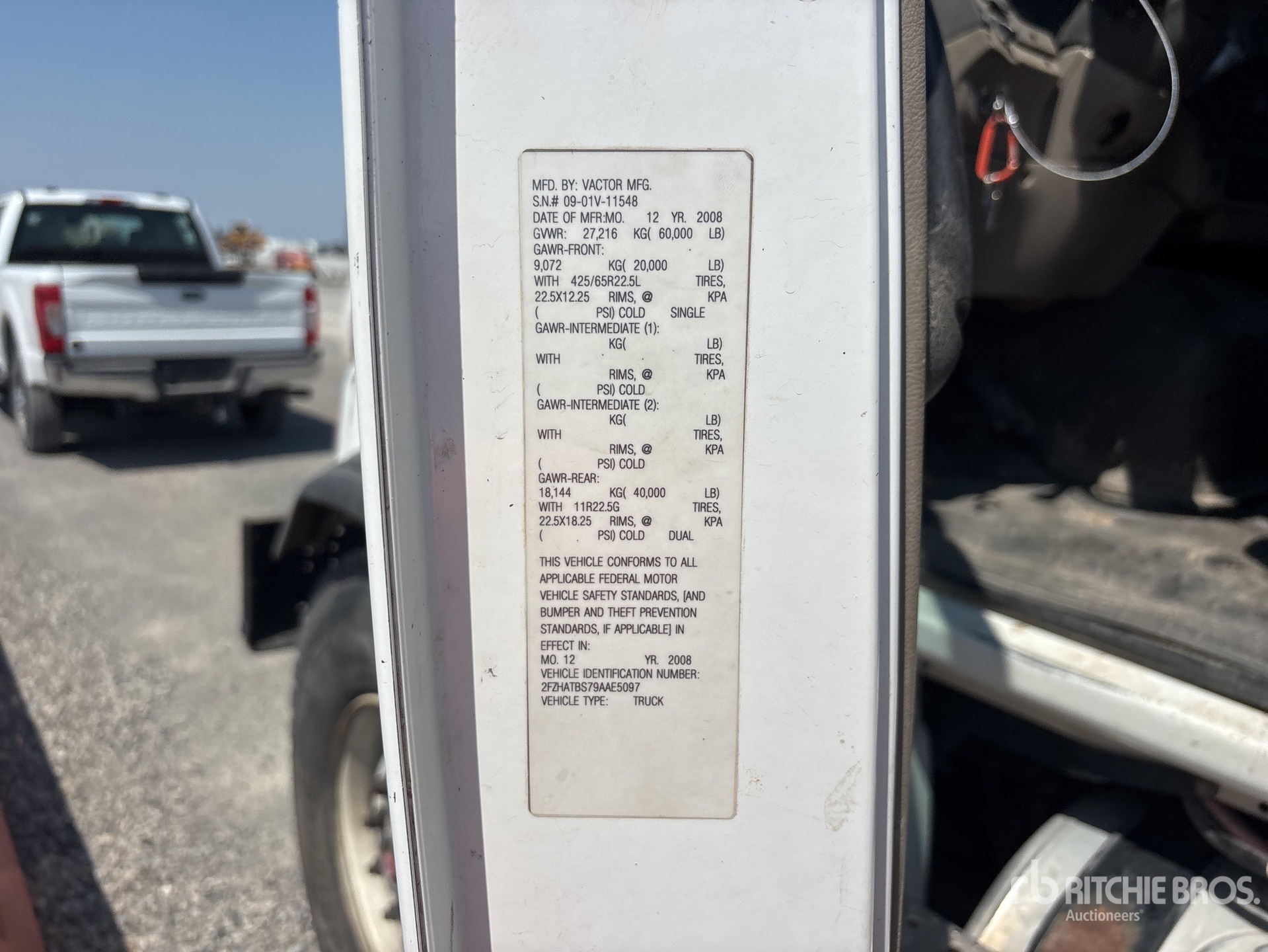 2009 Sterling L7500