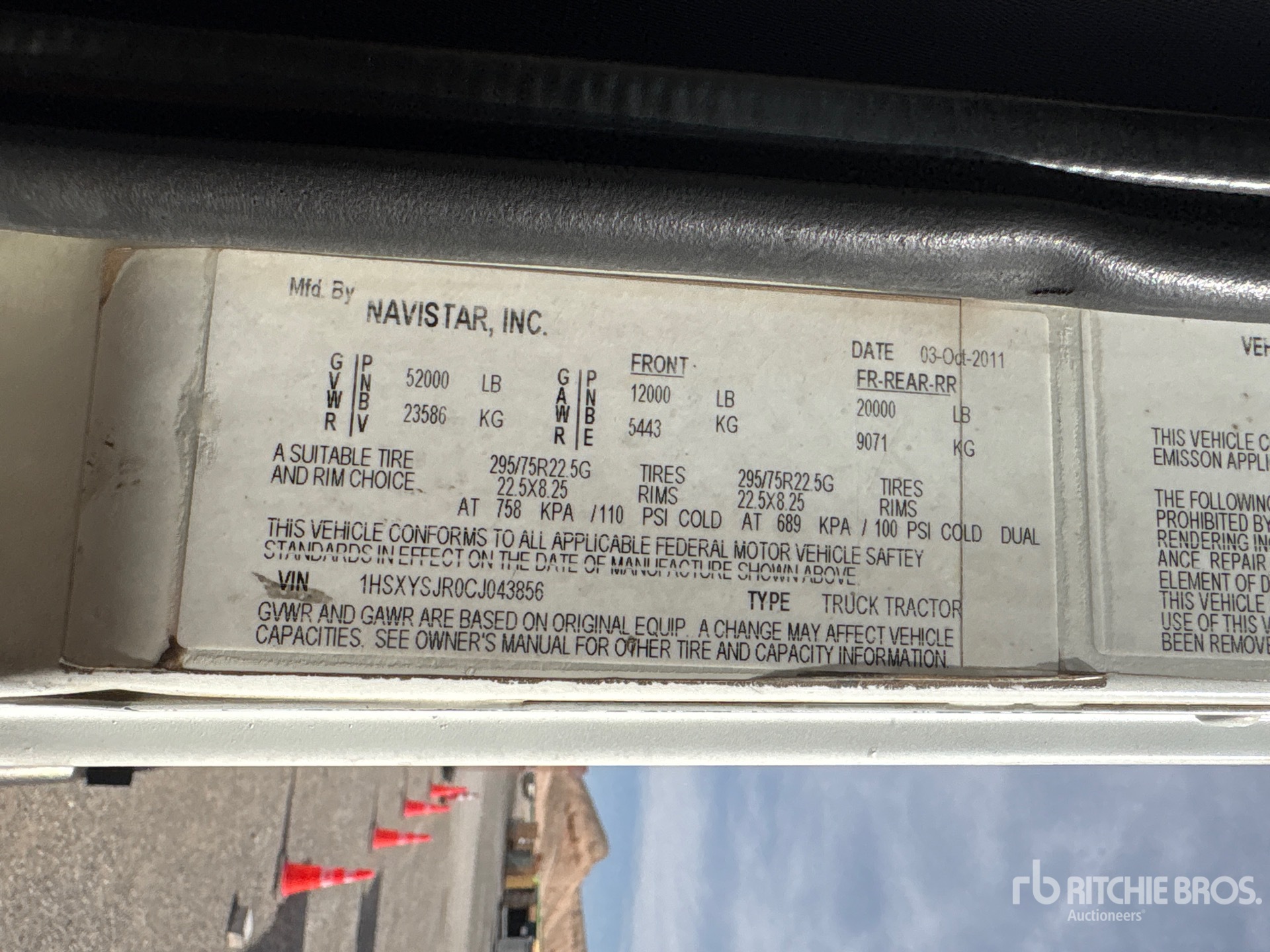2012 International 5900