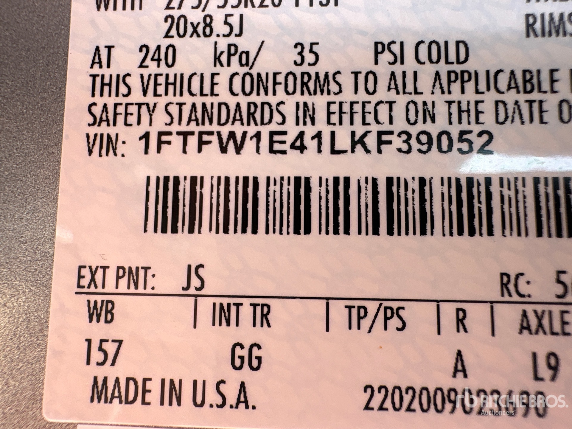 2020 Ford F-150
