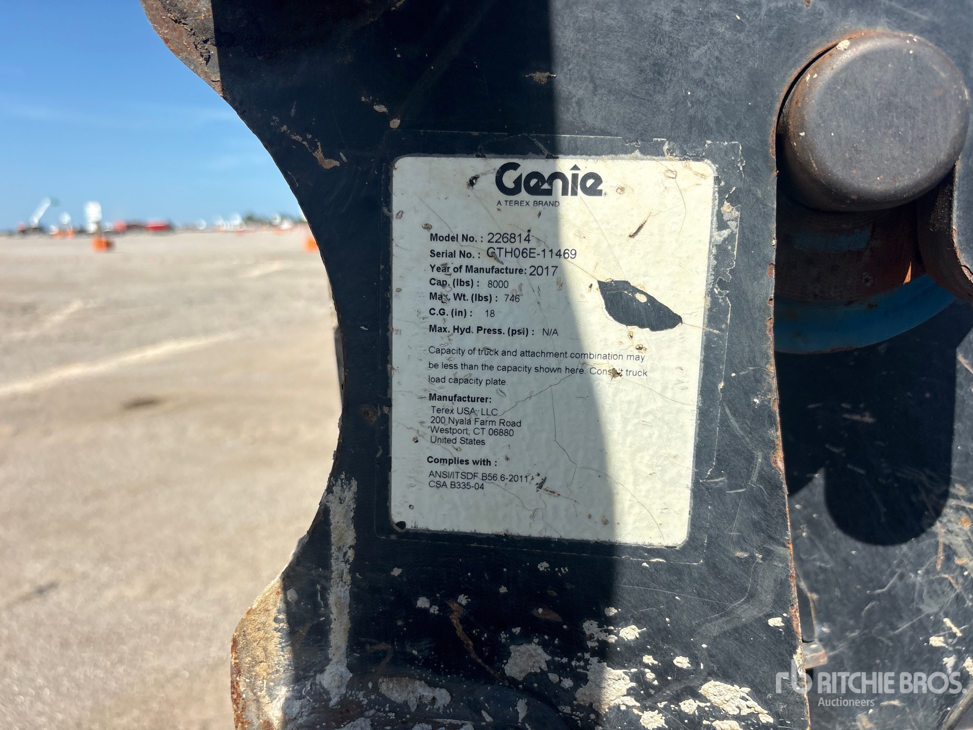 2017 Genie GTH-636