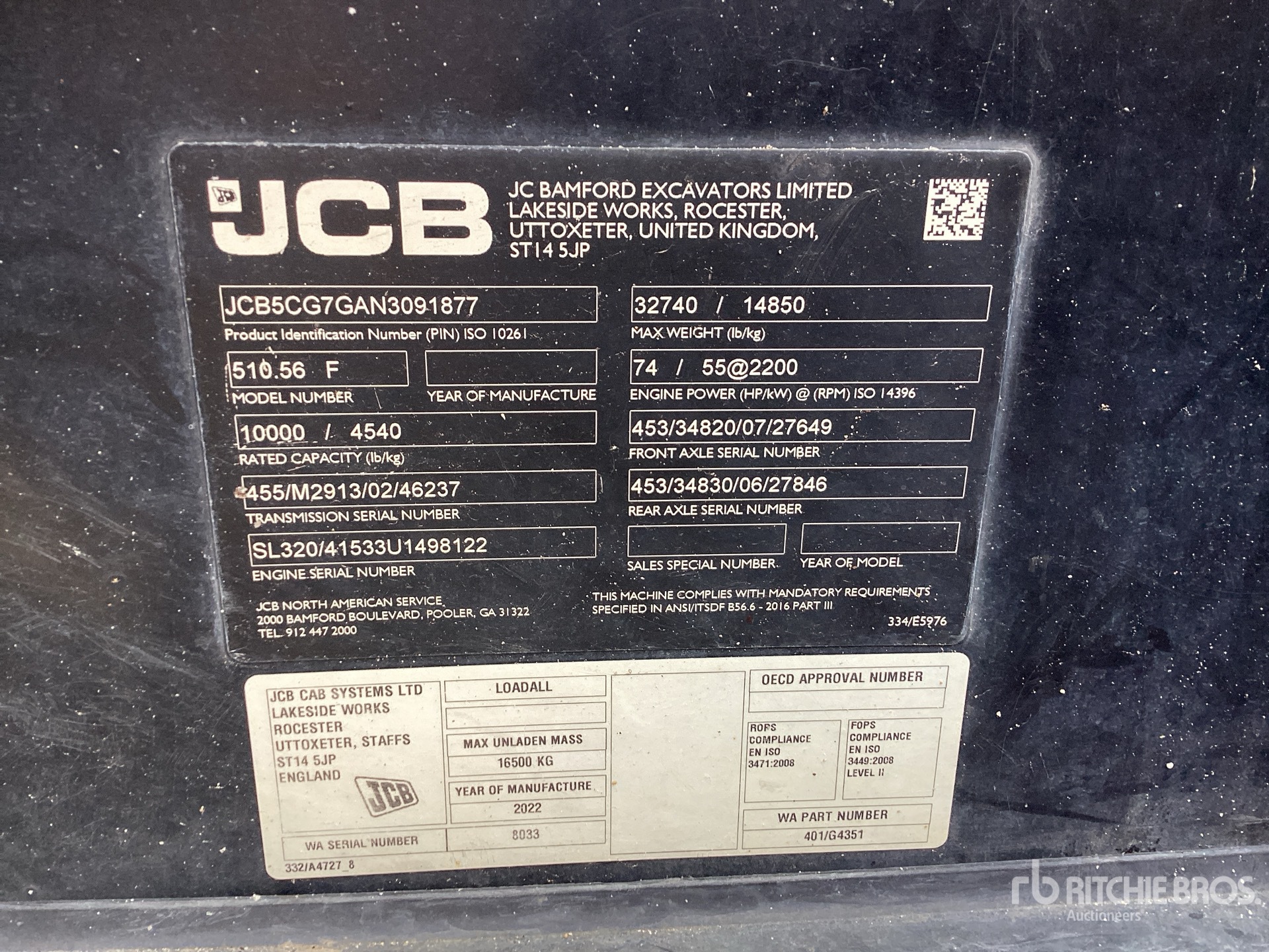 2022 JCB 510-56