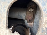 Undercarriage with Left Track Tensioner