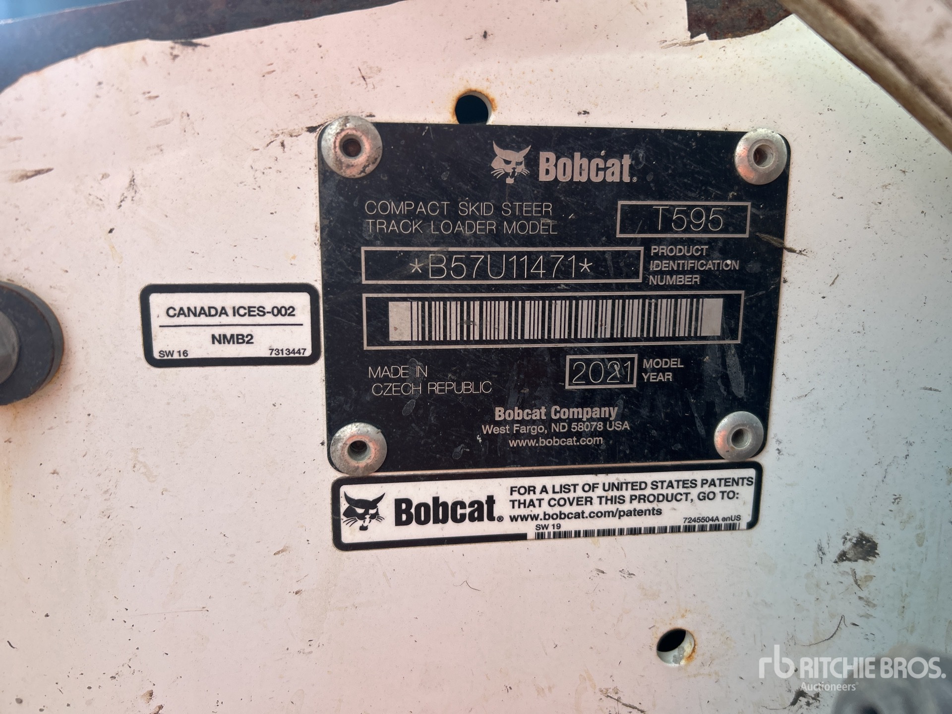 2021 Bobcat T595