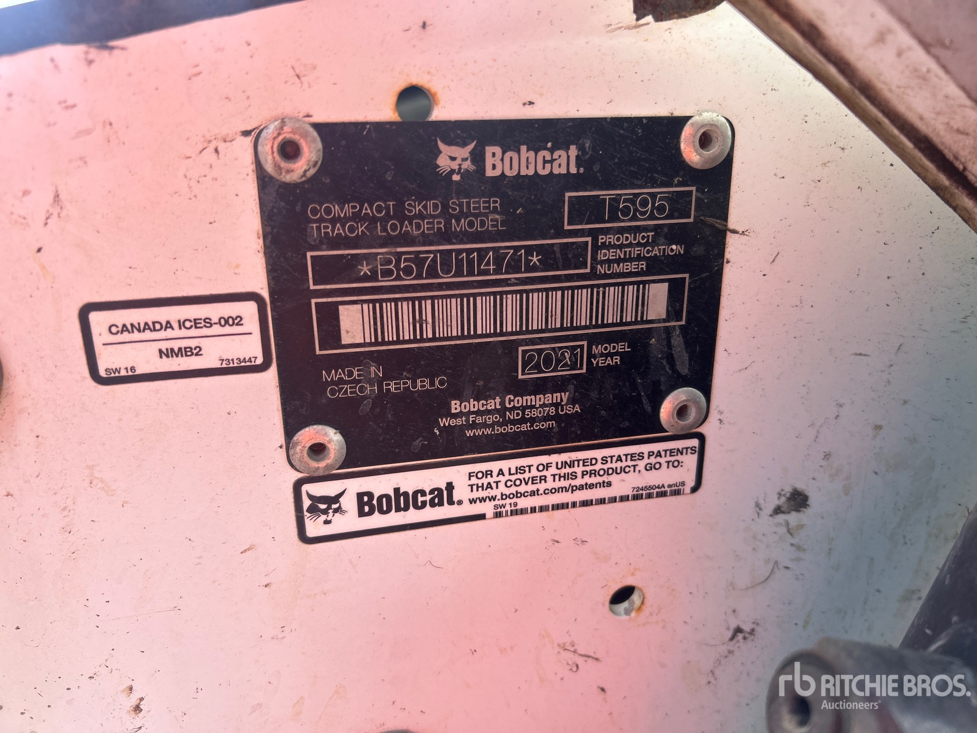 2021 Bobcat T595