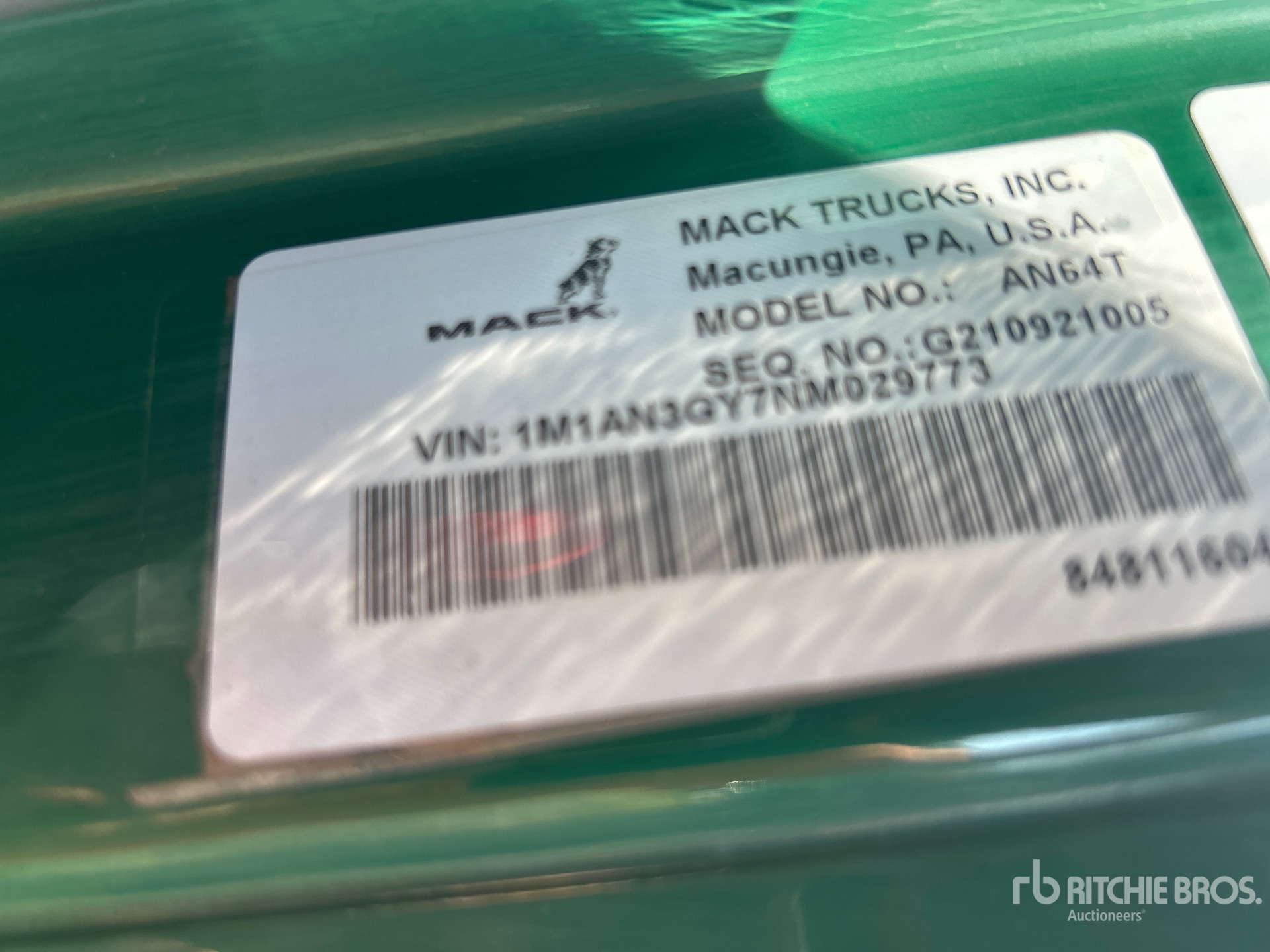 2022 Mack ANTHEM AN64T